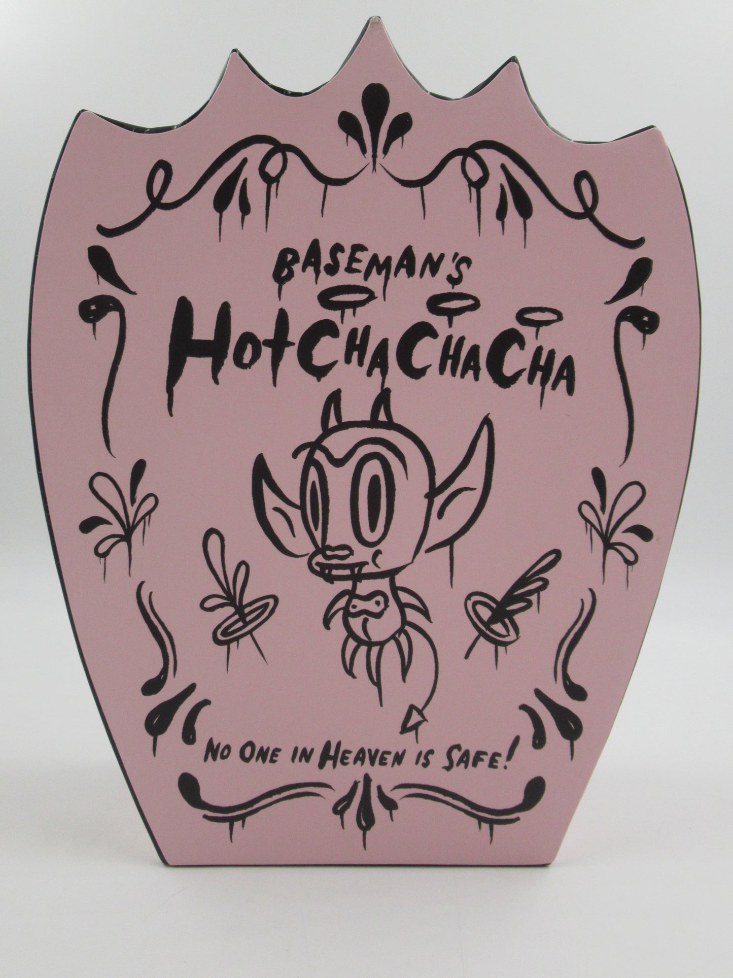 GARY BASEMAN'S Hot Cha Cha Cha Pink Vinyl Figure - Critterbox (2006) #121/500 Limited Edition Art Toy