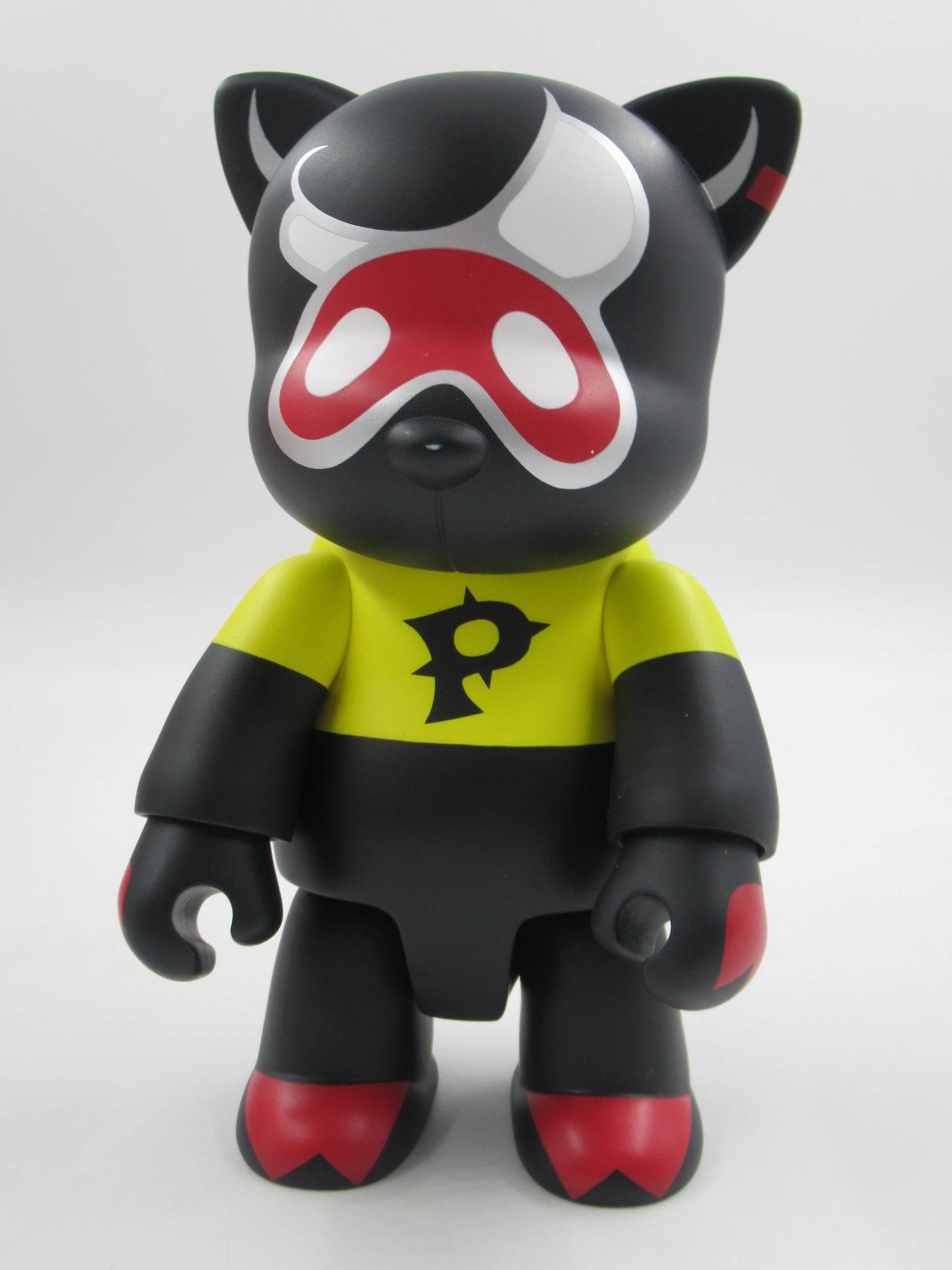 QEE COLLECTION Porkun 8" Vinyl Bear - Mad Barbarians x Toy2R (2004) Loose NYC Designer Urban Art Toy