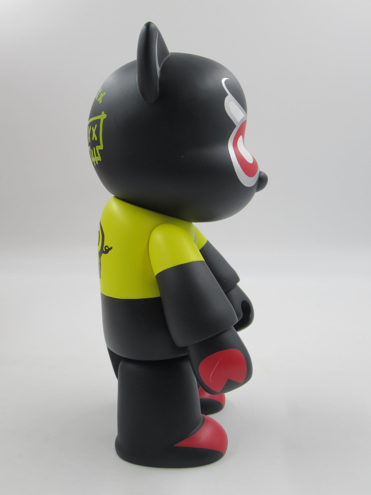 QEE COLLECTION Porkun 8" Vinyl Bear - Mad Barbarians x Toy2R (2004) Loose NYC Designer Urban Art Toy