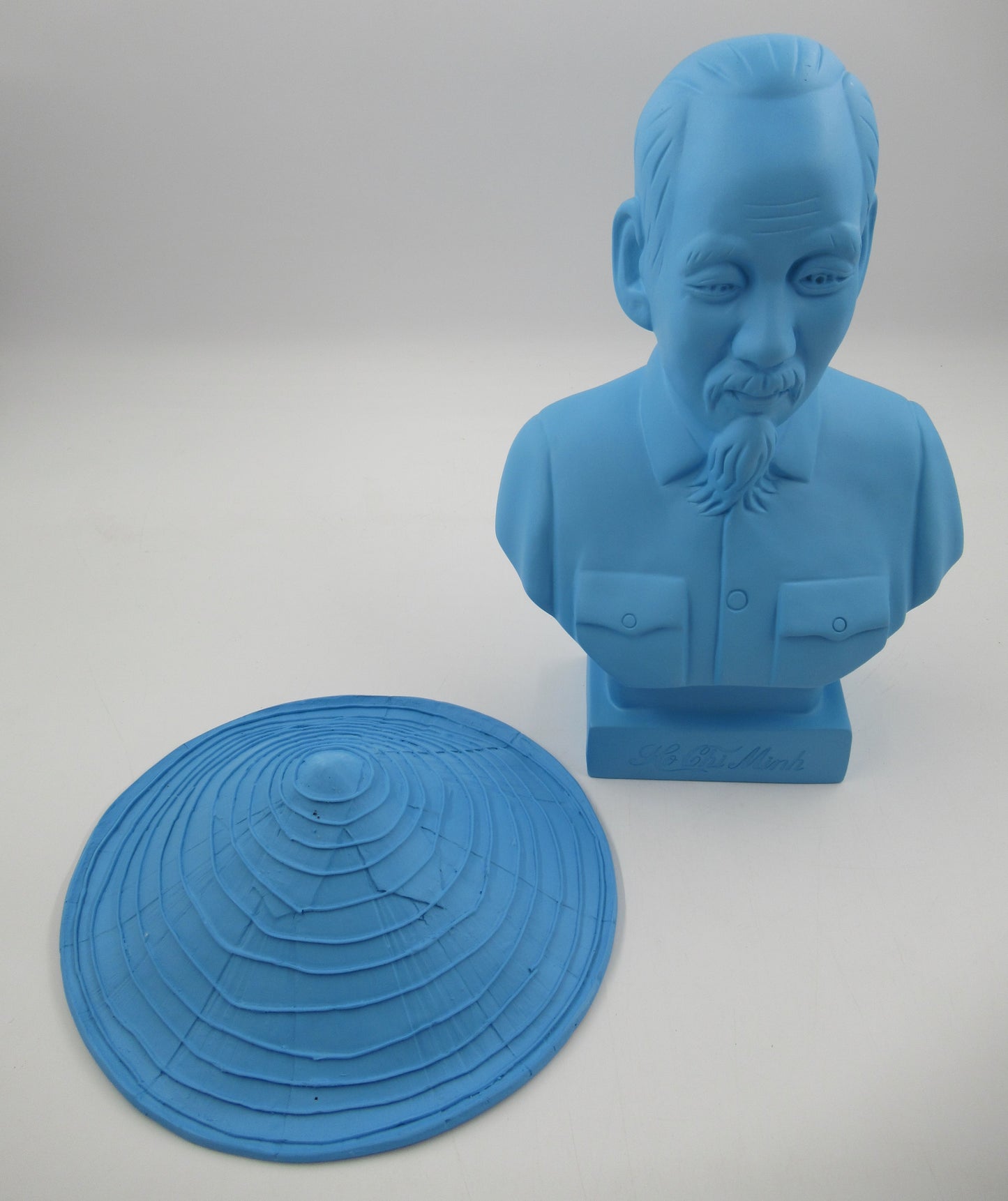 HO CHI MINH Blue Bust - Kozik x Ultraviolence (2007) SIGNED Strangekiss Exclusive Limited Art Toy with Box