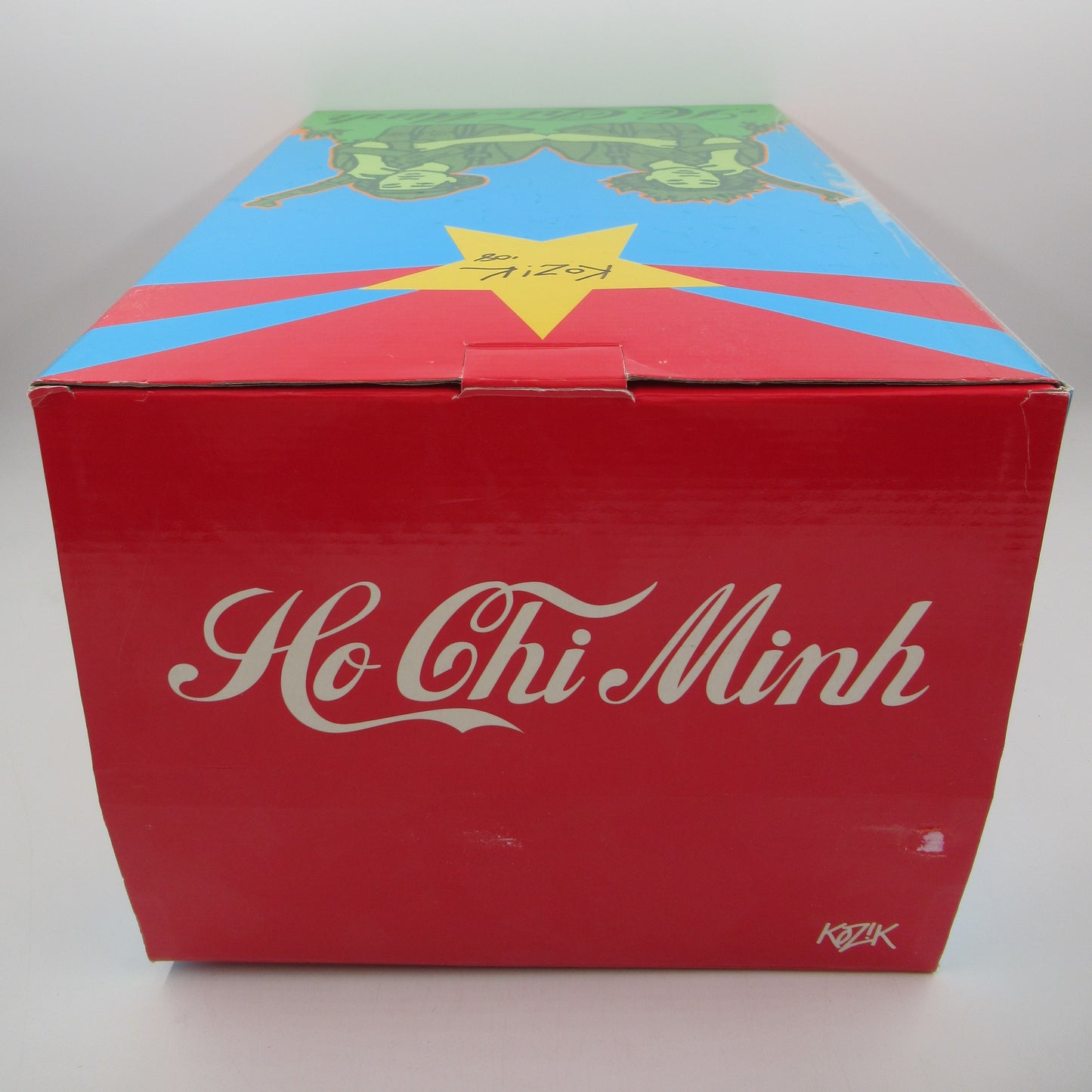 HO CHI MINH Blue Bust - Kozik x Ultraviolence (2007) SIGNED Strangekiss Exclusive Limited Art Toy with Box