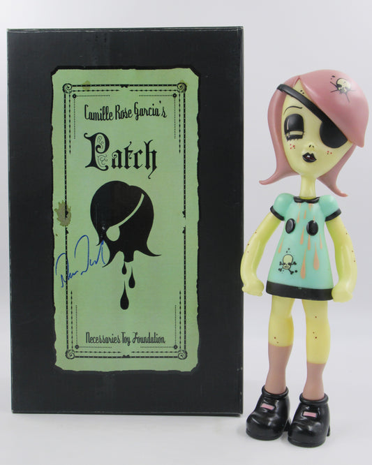 CAMILLE ROSE GARCIA Patch Vinyl Doll - Necessaries Foundation (2006) SIGNED Designer Art Toy