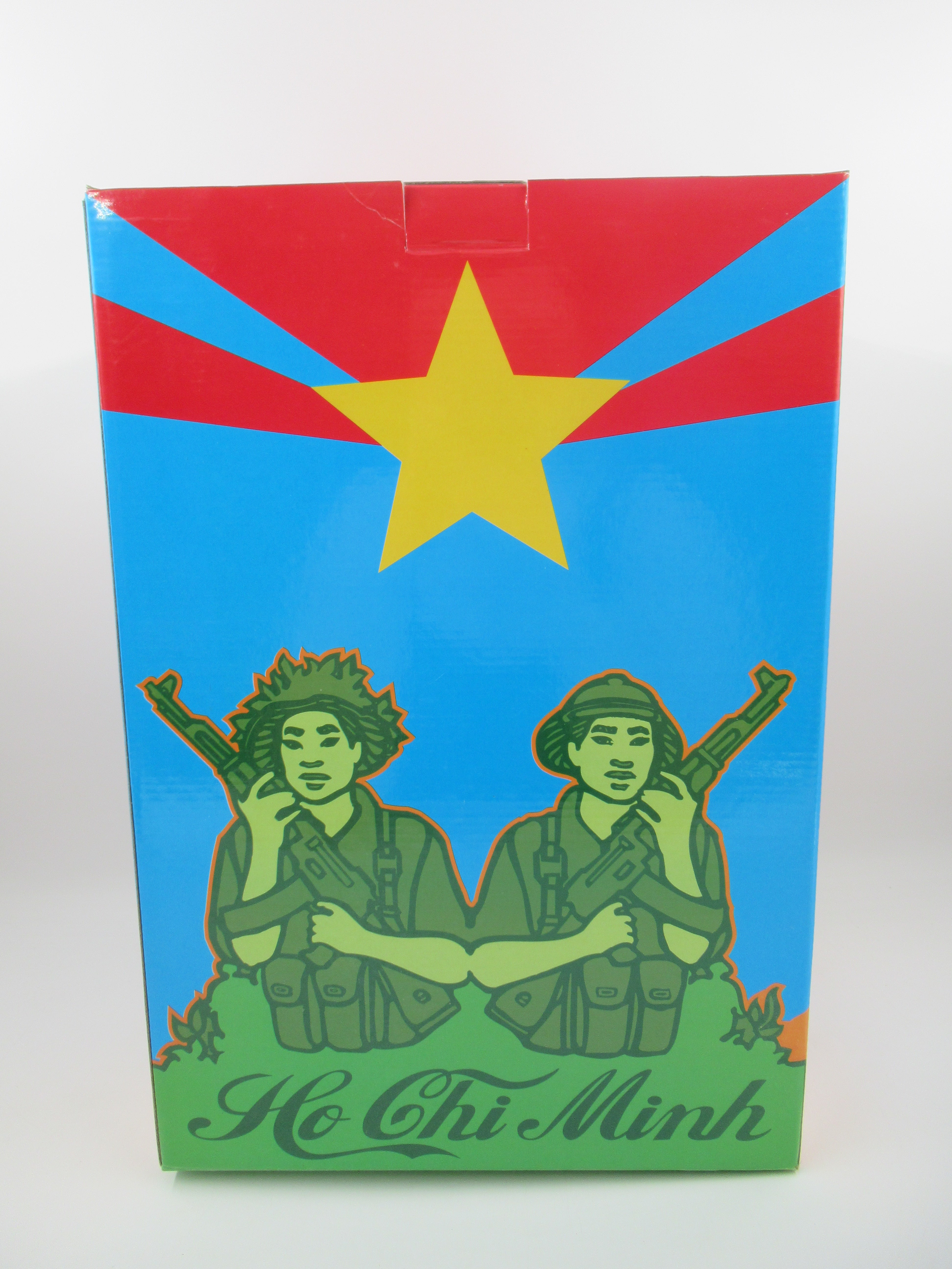 HO CHI MINH Orange Bust - Kozik x Ultraviolence (2007) DKE Exclusive Limited Art Toy with Box