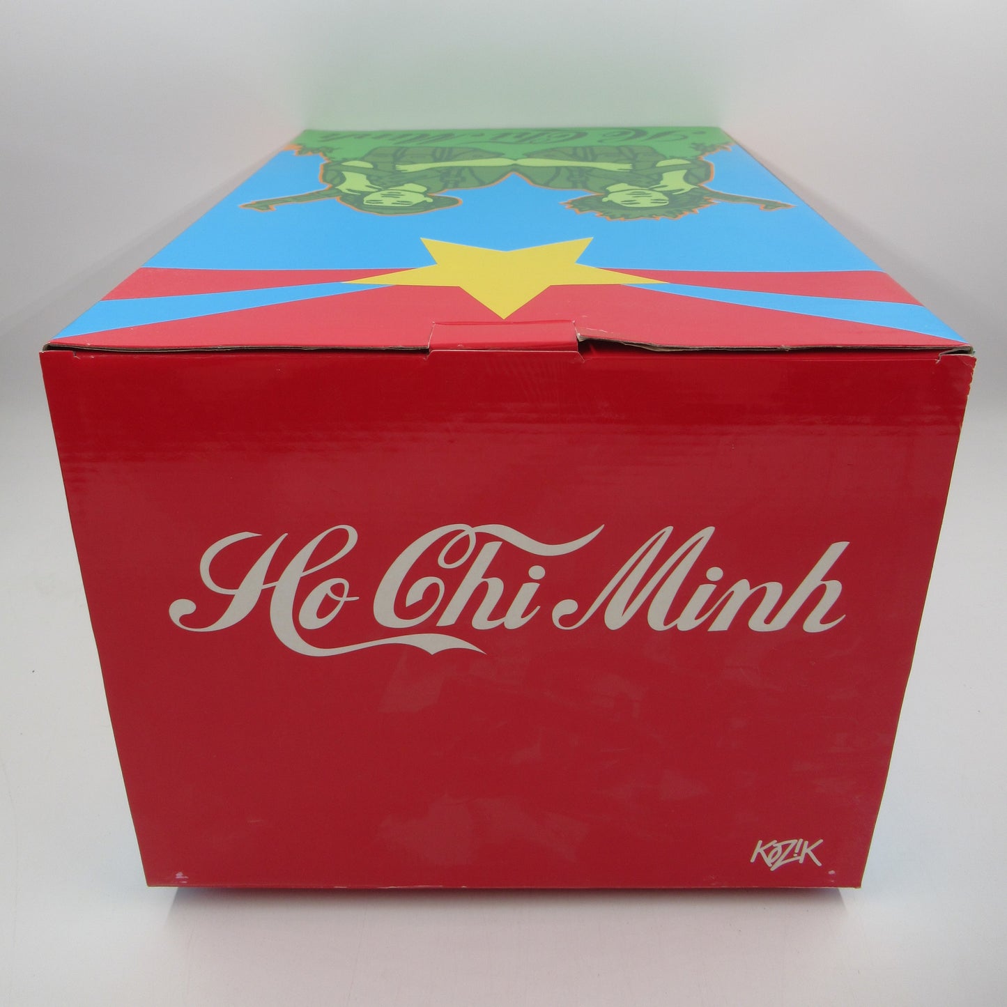 HO CHI MINH Orange Bust - Kozik x Ultraviolence (2007) DKE Exclusive Limited Art Toy with Box