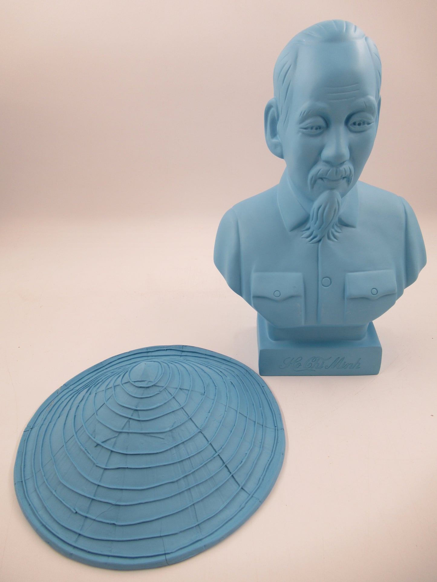 HO CHI MINH Blue Bust - Kozik x Ultraviolence (2007) Strangekiss Exclusive Limited Art Toy with Box