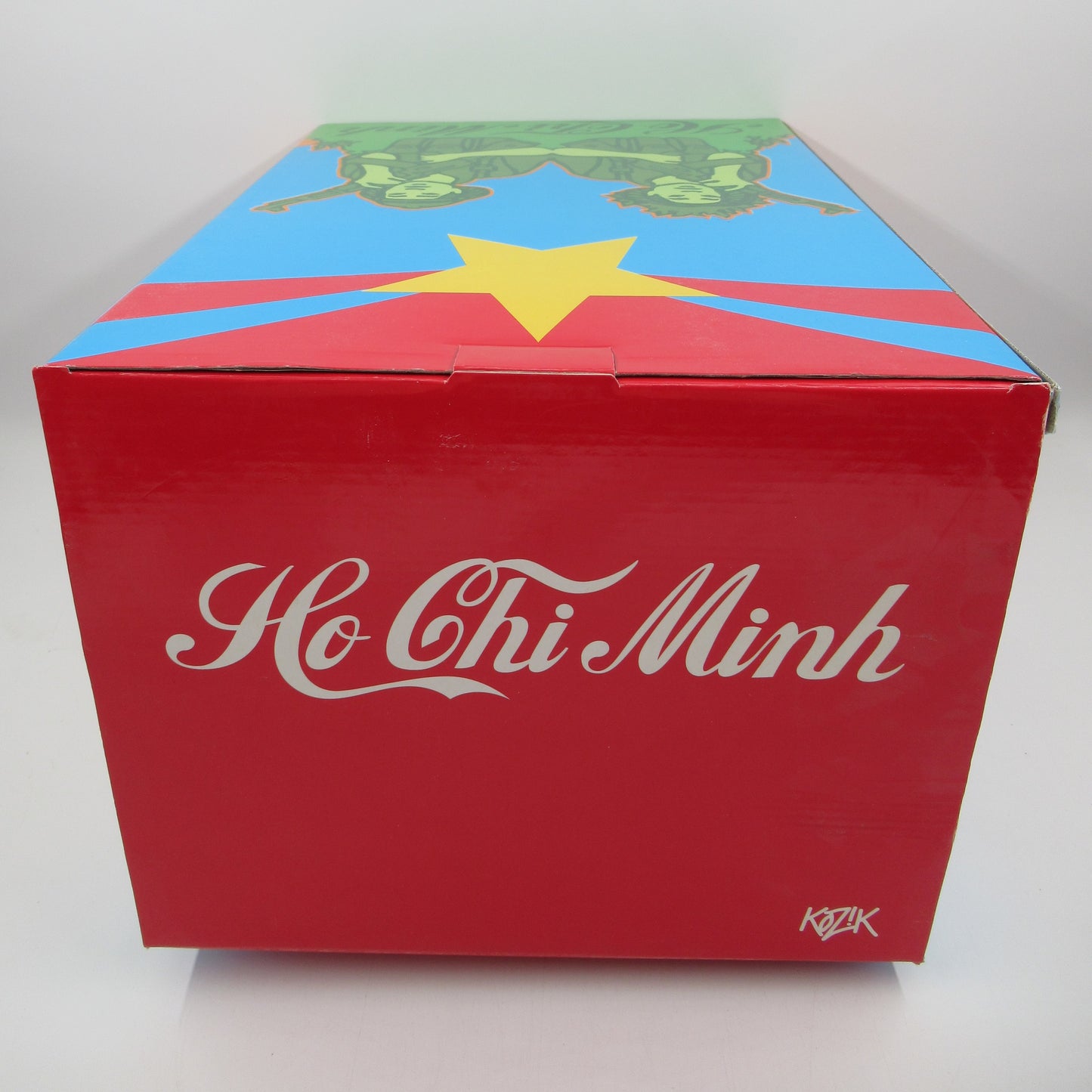 HO CHI MINH Blue Bust - Kozik x Ultraviolence (2007) Strangekiss Exclusive Limited Art Toy with Box