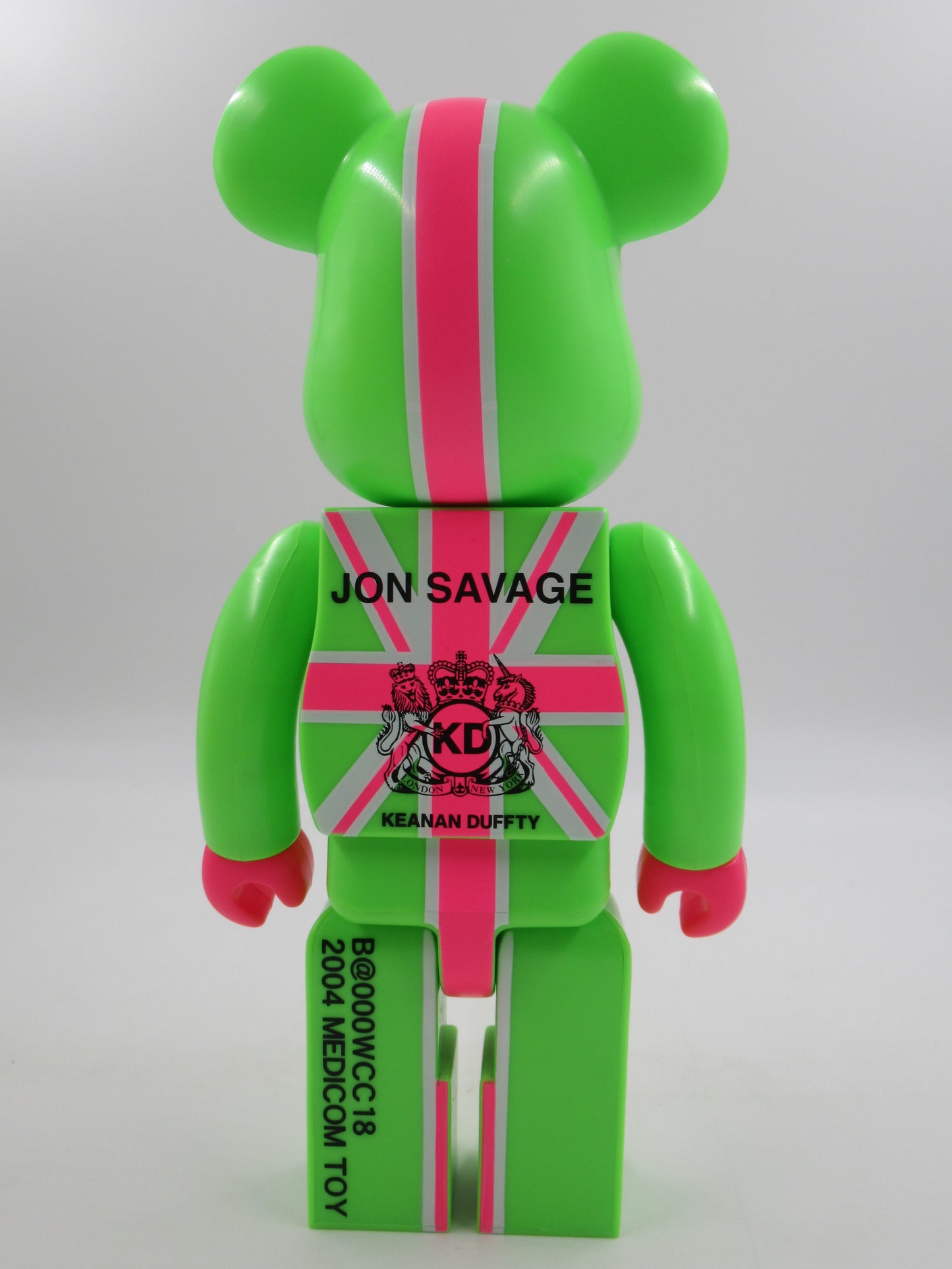 BEARBRICK x Keanan Duffty England's Dreaming 400% Figure - Medicom Toy (2004) Be@rbrick Designer Art Toy