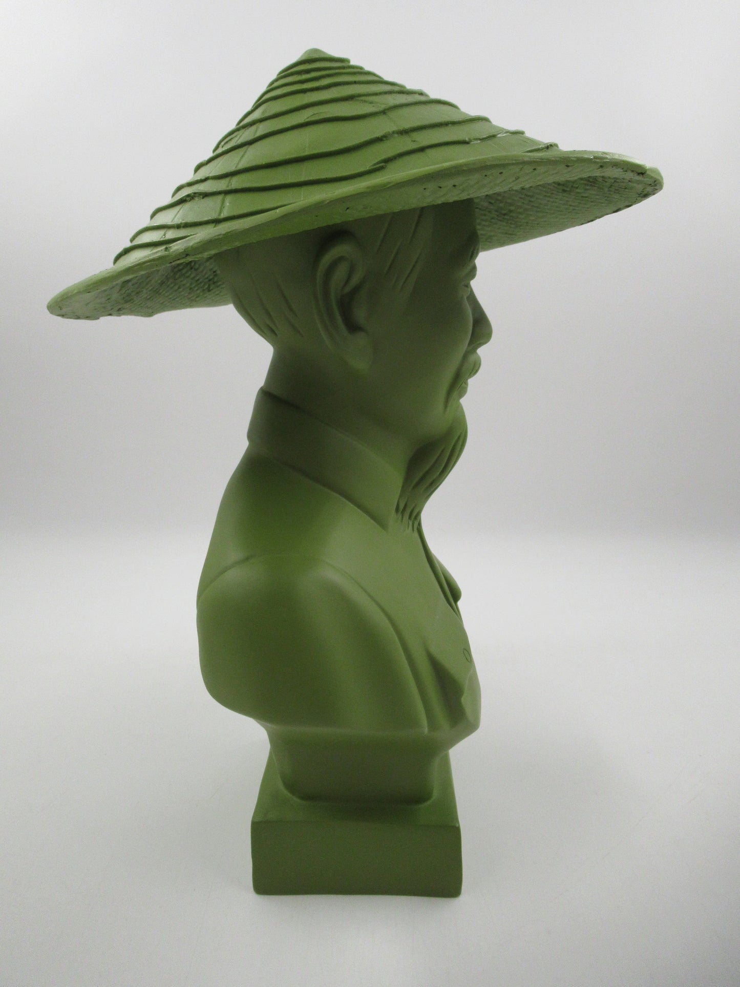 HO CHI MINH Army Green Bust - Kozik x Ultraviolence (2007) SIGNED Juxtapoz Exclusive Limited Art Toy with Box