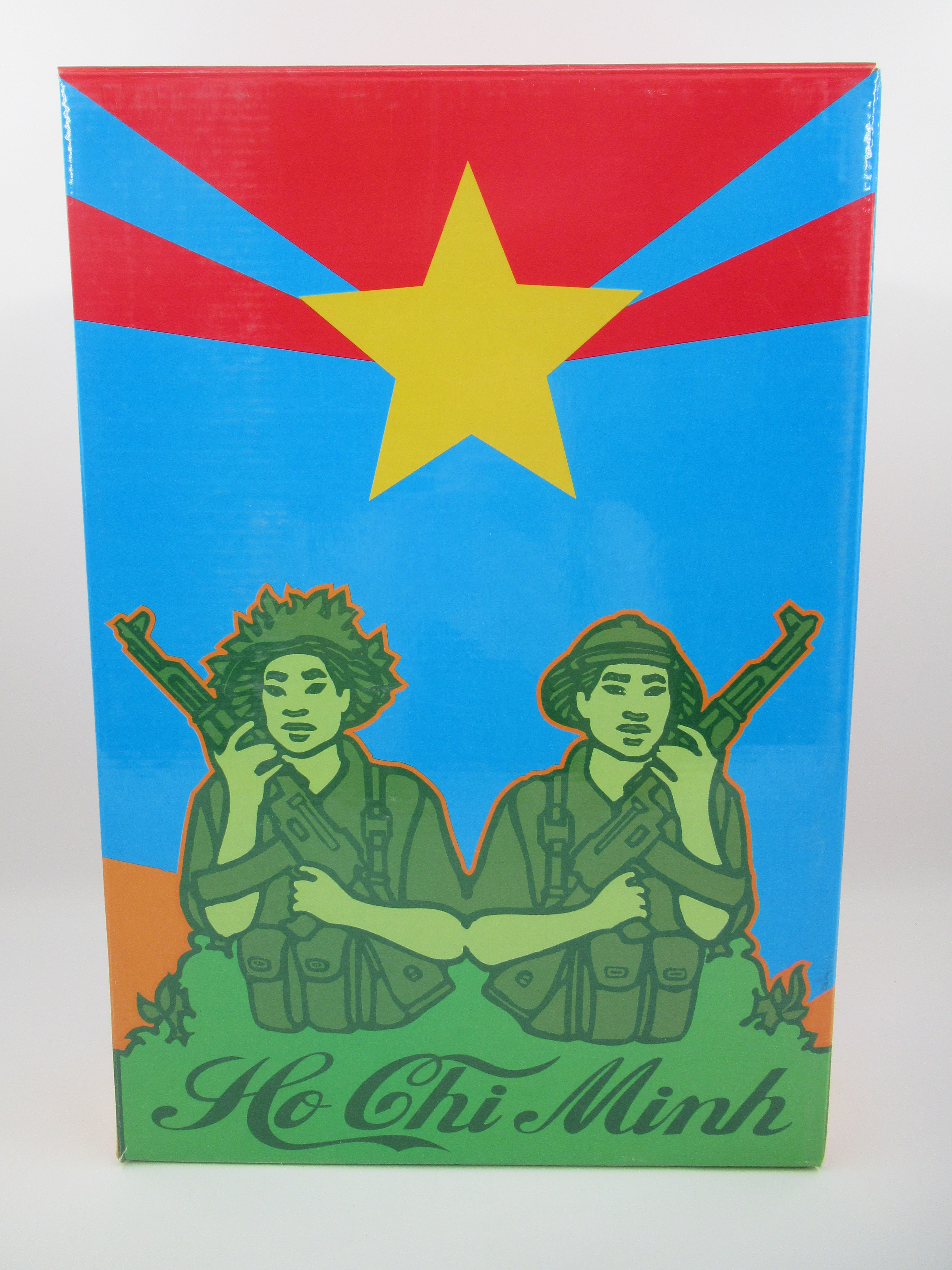 HO CHI MINH Army Green Bust - Kozik x Ultraviolence (2007) SIGNED Juxtapoz Exclusive Limited Art Toy with Box