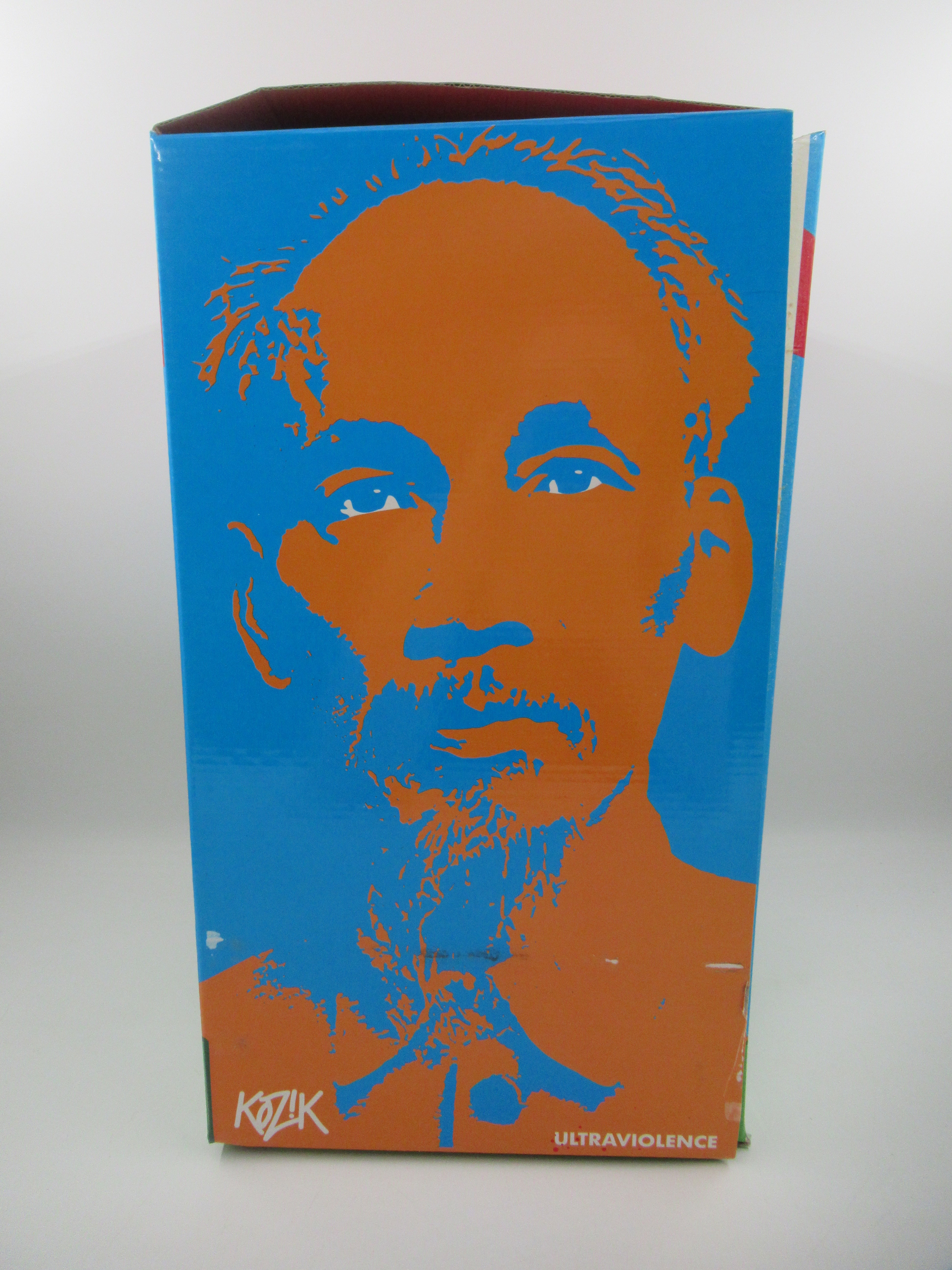 HO CHI MINH Army Green Bust - Kozik x Ultraviolence (2007) SIGNED Juxtapoz Exclusive Limited Art Toy with Box