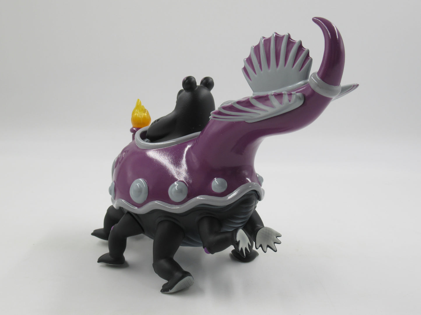 JIM WOODRING Mr. Bumper Vinyl Figure Black/Purple Variant - StrangeCo (2006) Art Toy