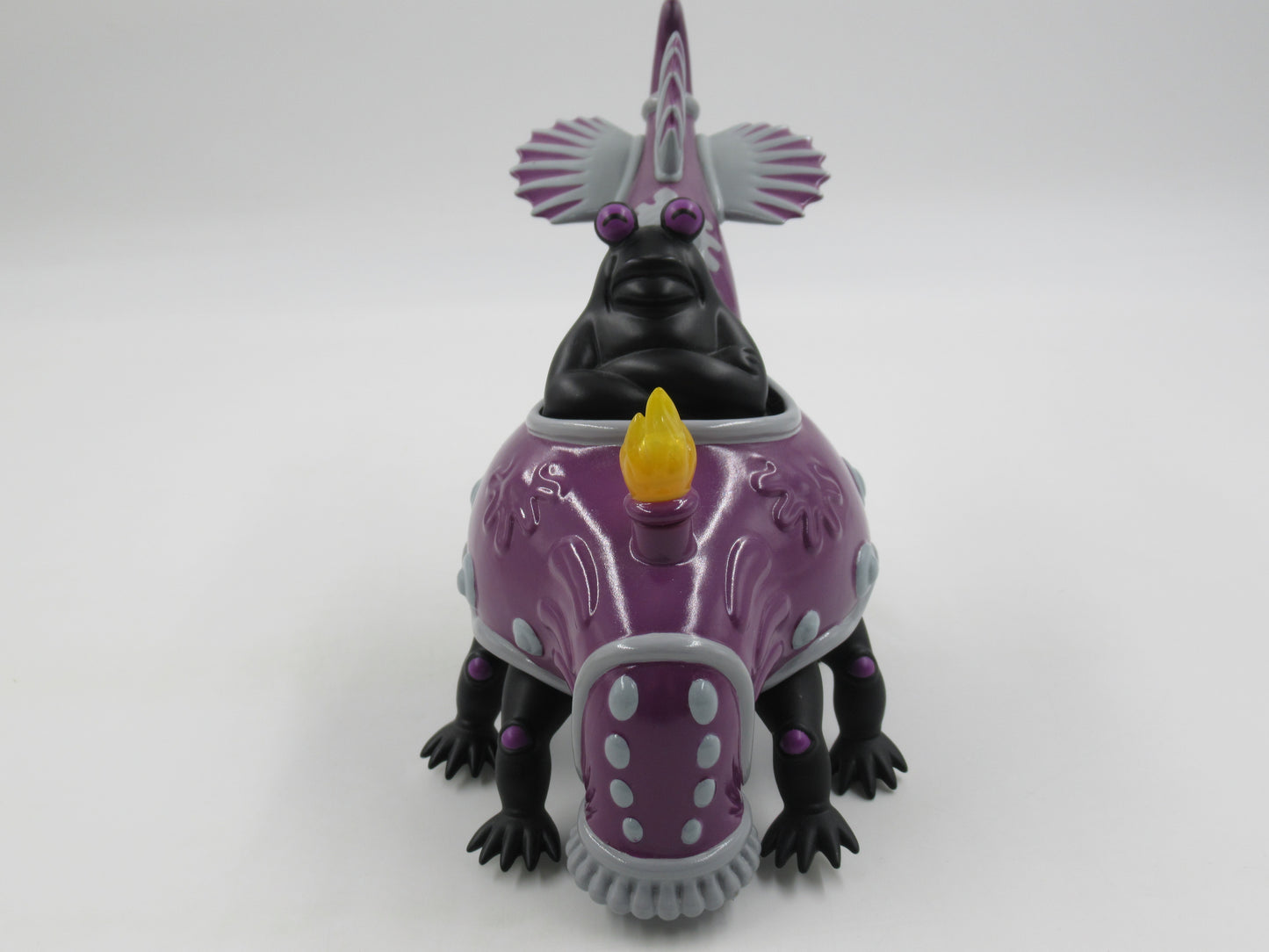 JIM WOODRING Mr. Bumper Vinyl Figure Black/Purple Variant - StrangeCo (2006) Art Toy