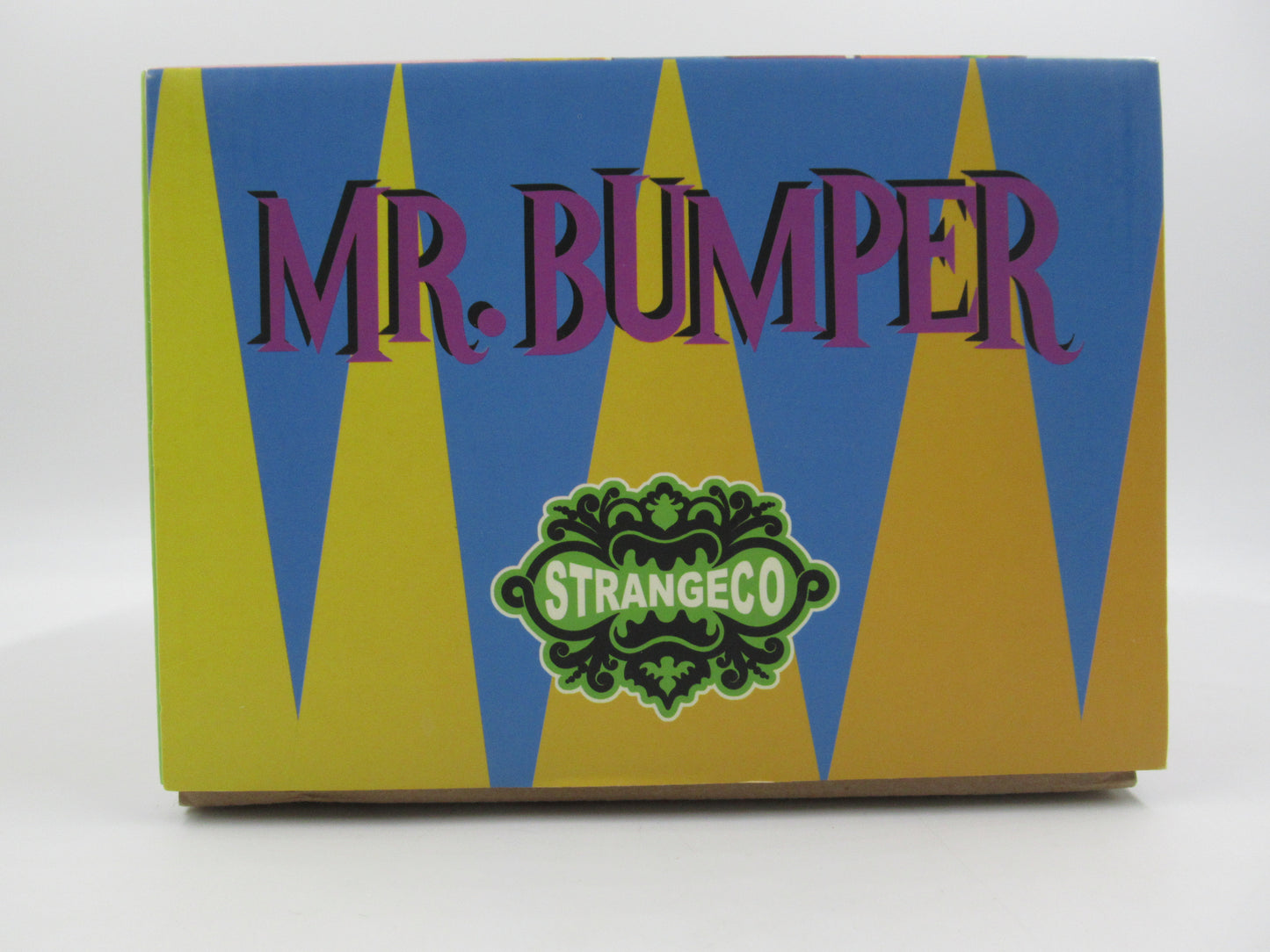 JIM WOODRING Mr. Bumper Vinyl Figure Black/Purple Variant - StrangeCo (2006) Art Toy