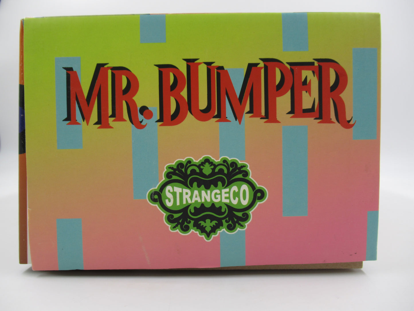 JIM WOODRING Mr. Bumper Vinyl Figure Black/Purple Variant - StrangeCo (2006) Art Toy