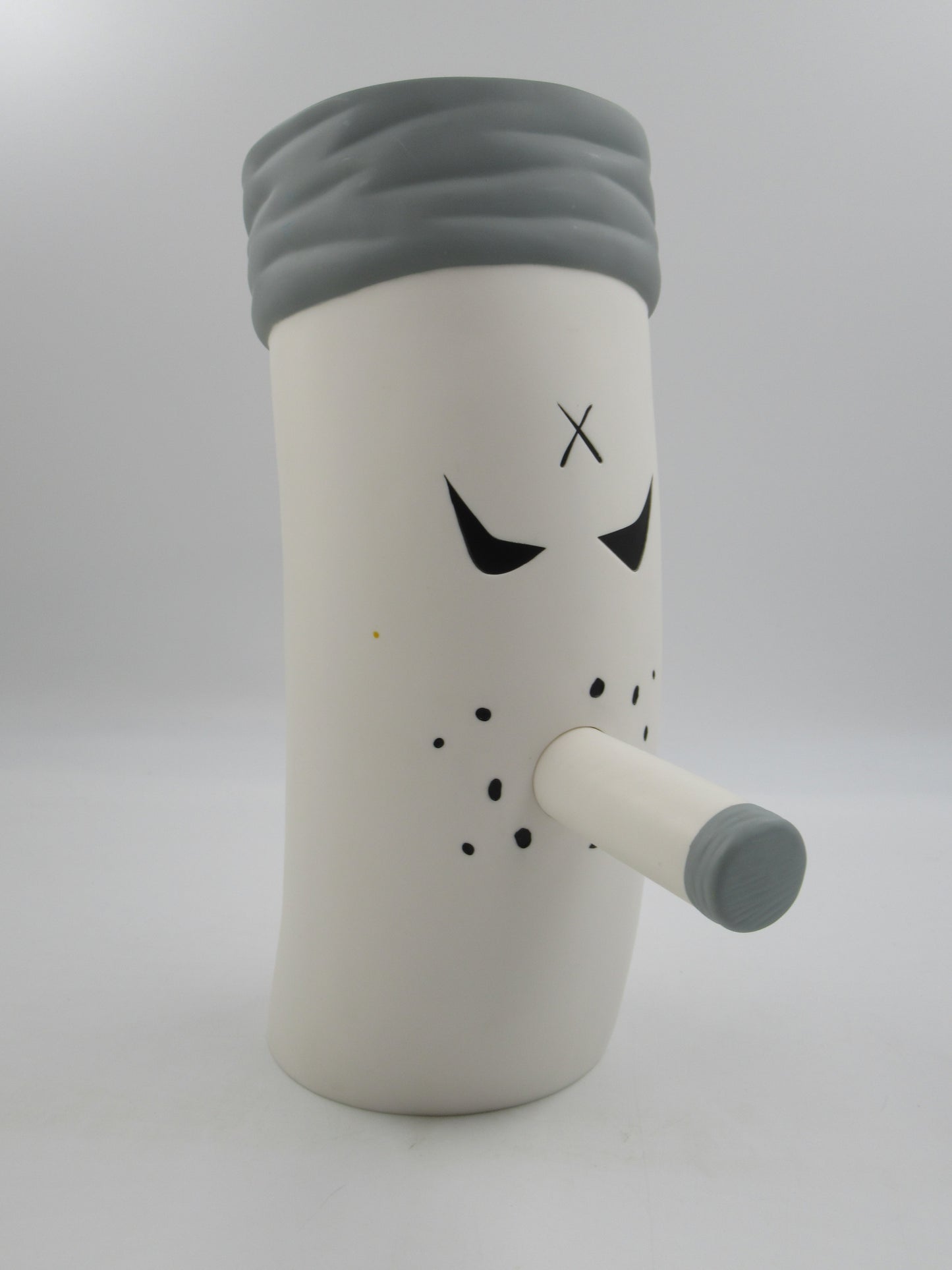 FRANK KOZIK Smokey 12" White Vinyl Figure - Kidrobot (2007) Designer Art Toy