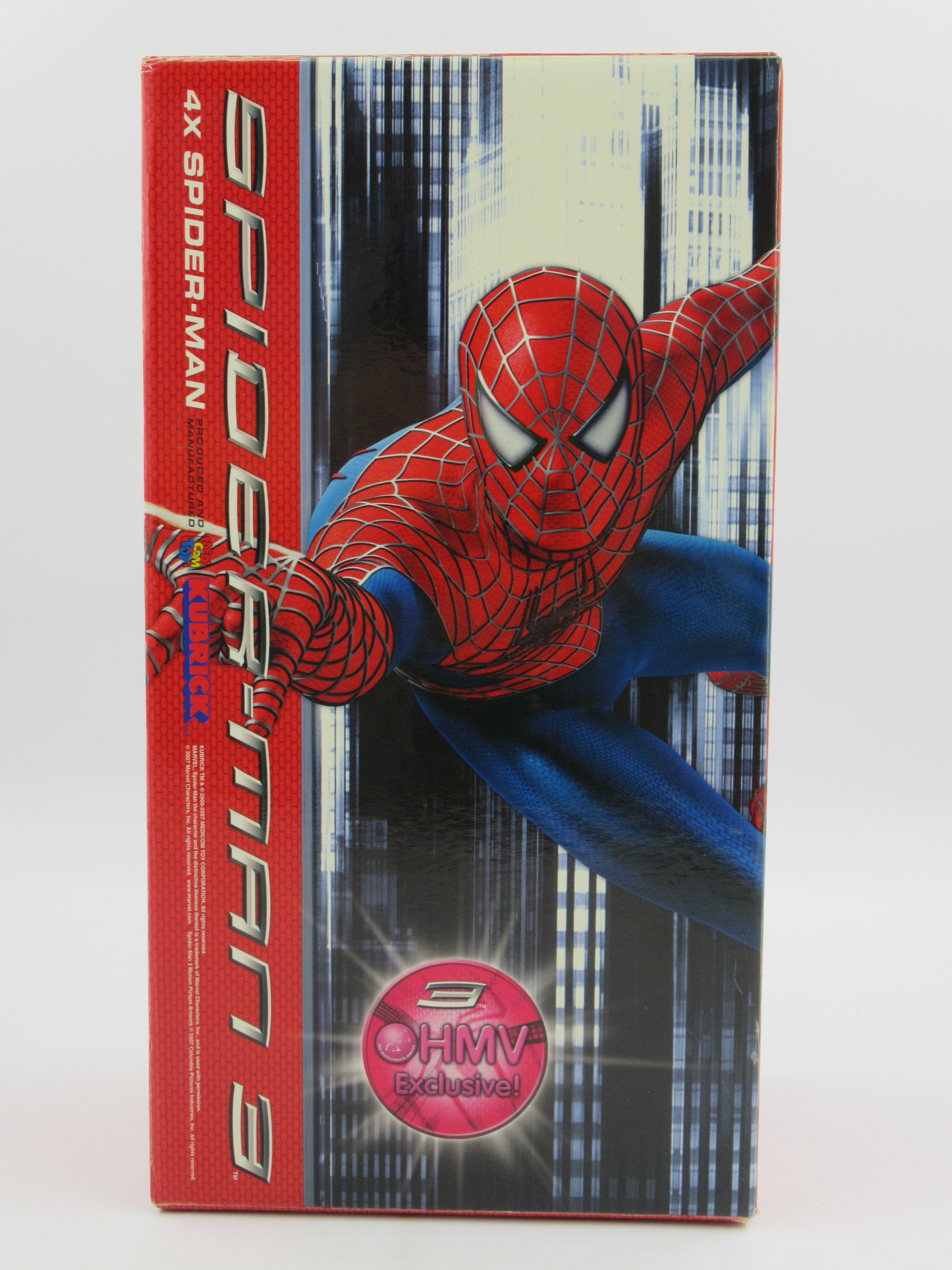 KUBRICK Spider-Man 3 400% Figure - Medicom Toy (2007) Be@rbrick Marvel Art Toy