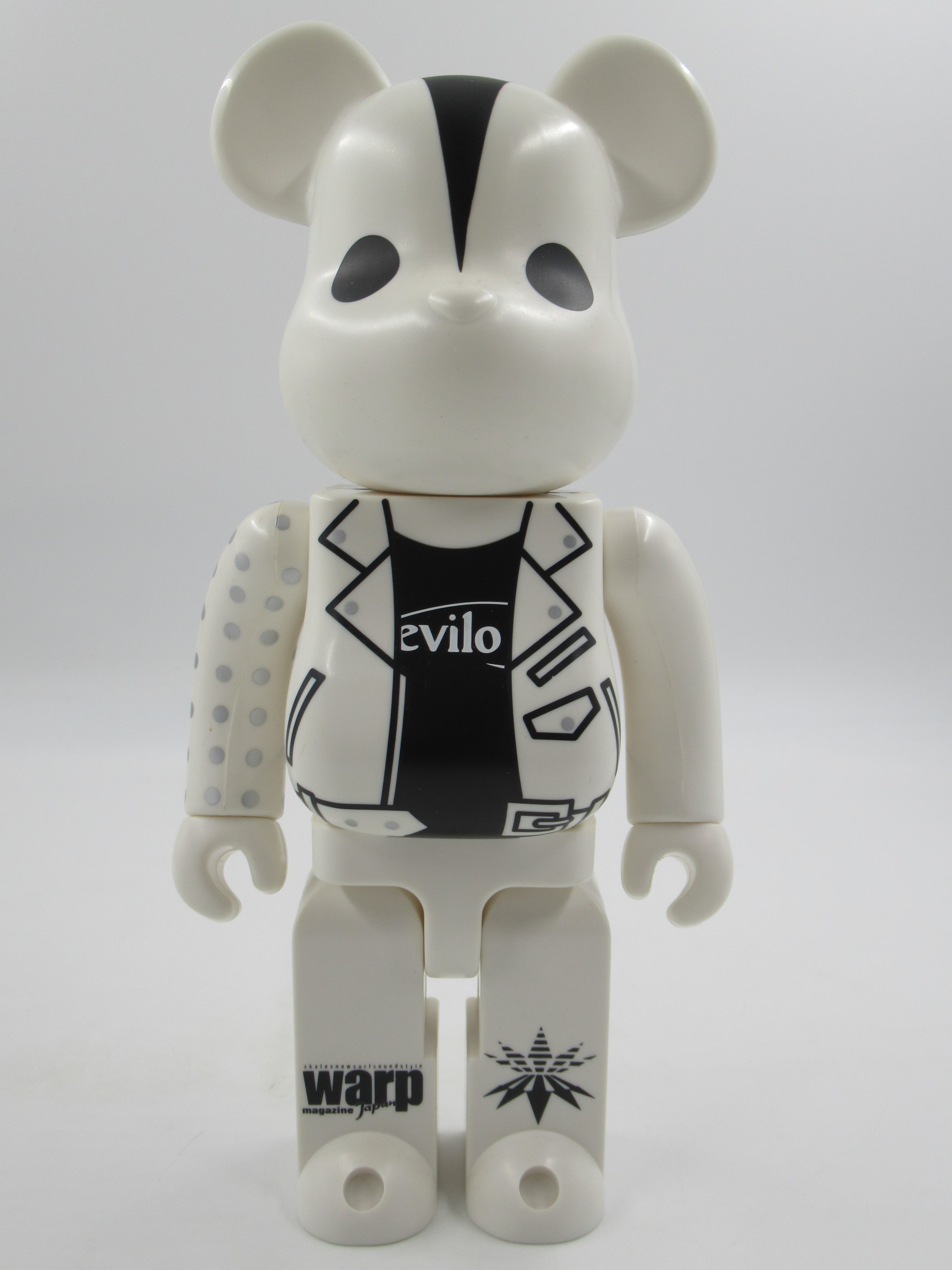 BEARBRICK x Devilock Warp Magazine JP 400% Figure - Medicom Toy (2003) Be@rbrick Designer Art Toy