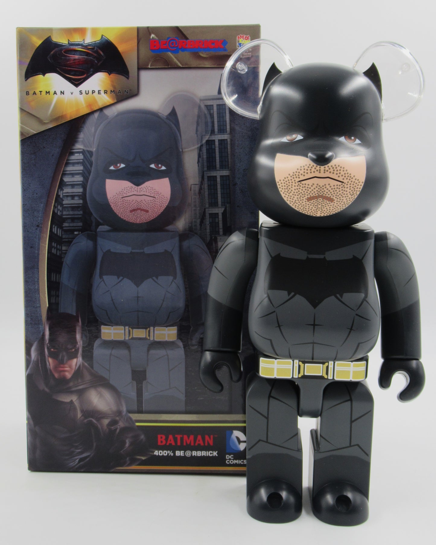 BEARBRICK Batman v Superman 400% - Medicom Toy (2016) Be@rbrick Art Toy