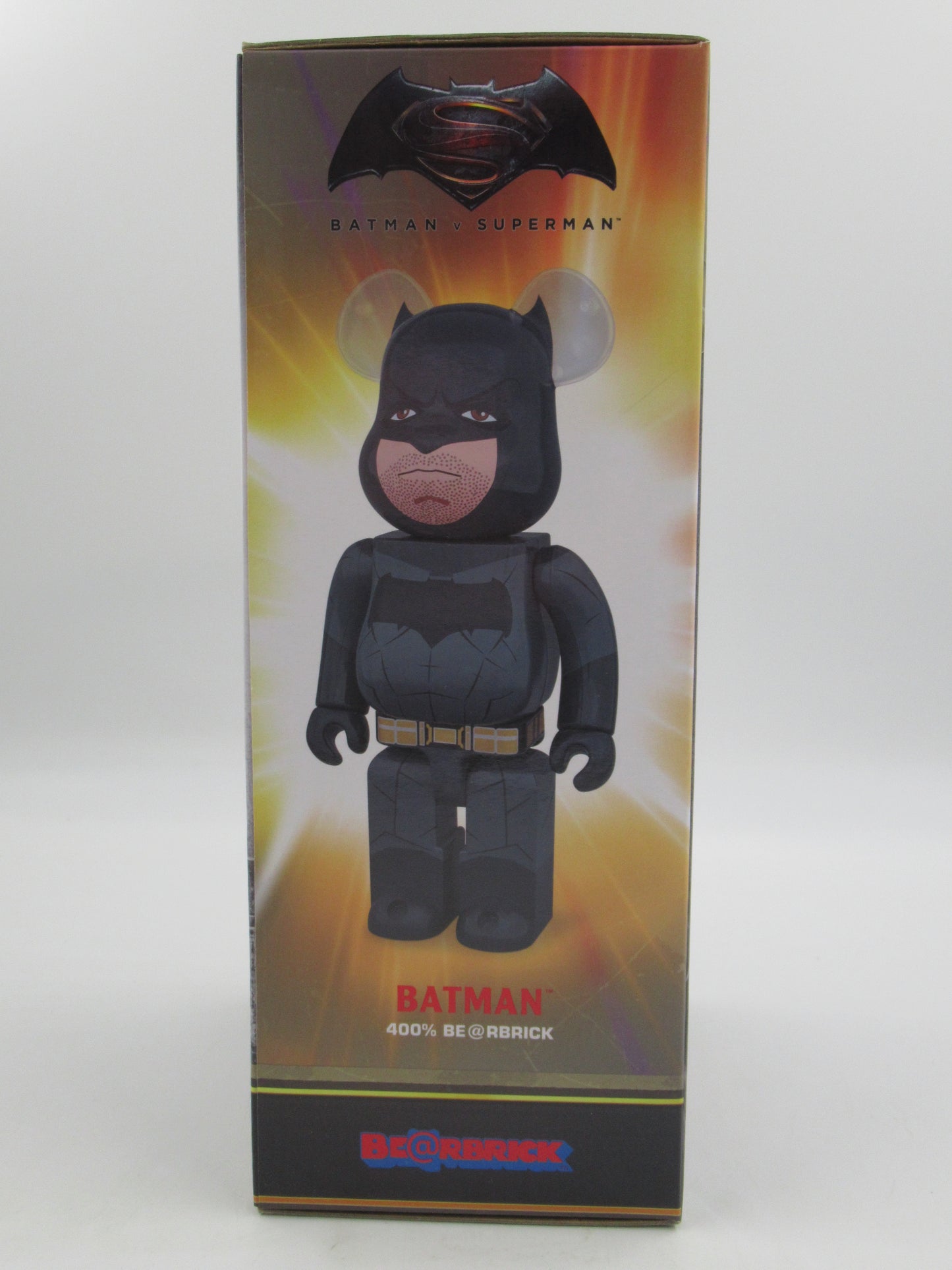 BEARBRICK Batman v Superman 400% - Medicom Toy (2016) Be@rbrick Art Toy