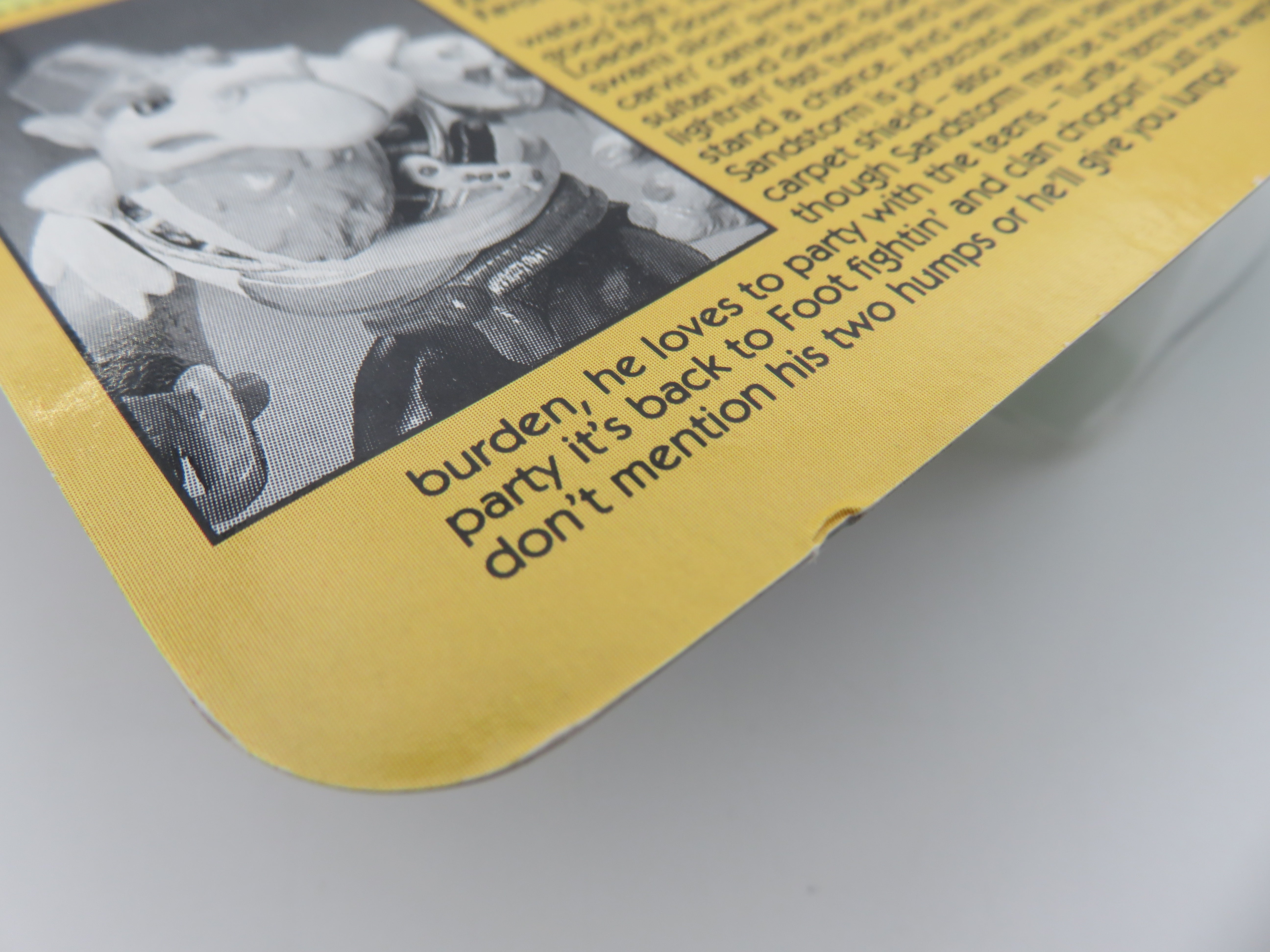 Teenage Mutant Ninja Turtles Sandstorm 4.5" Figure TMNTs - Playmates (1992)