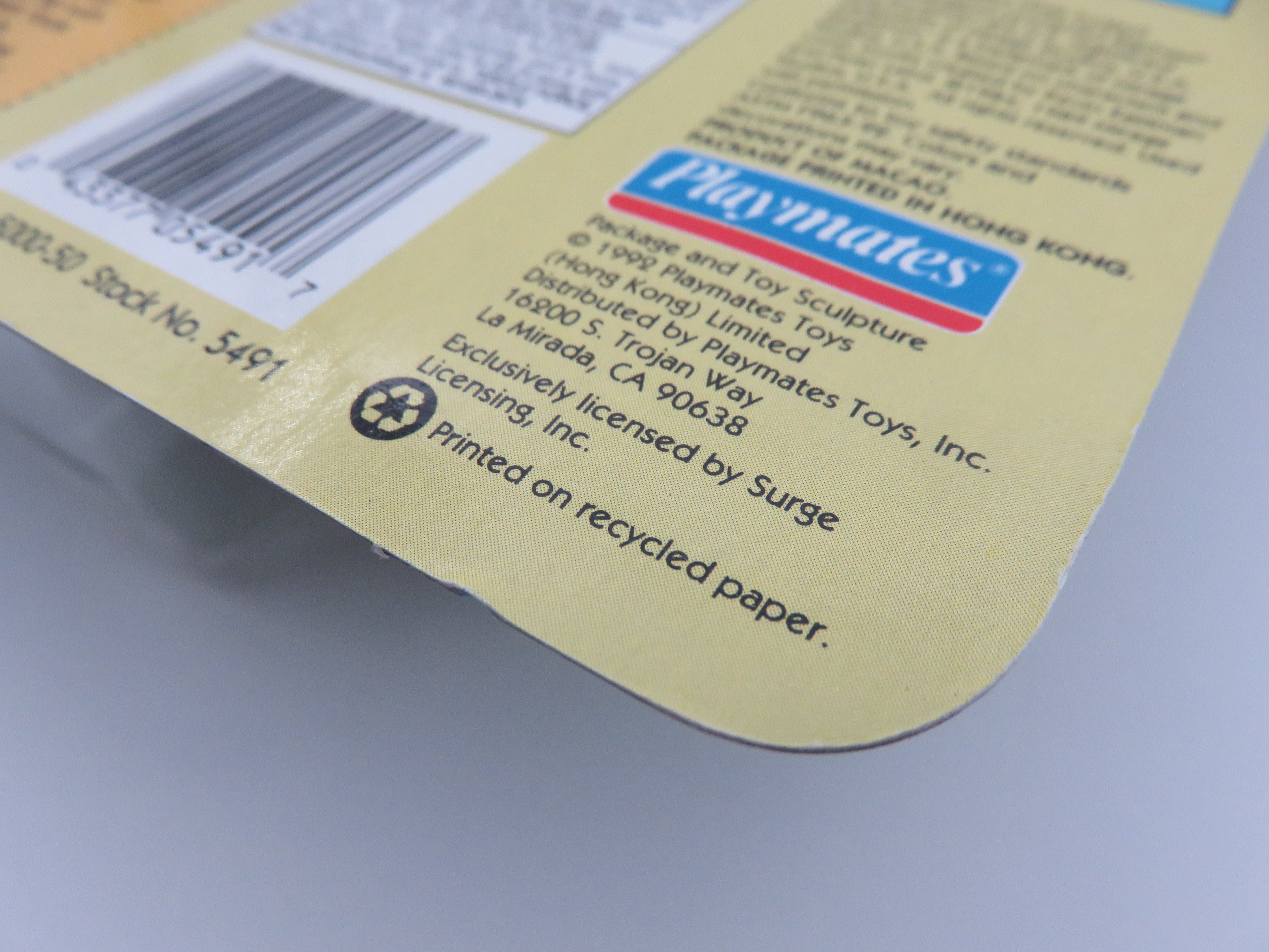 Teenage Mutant Ninja Turtles Sandstorm 4.5" Figure TMNTs - Playmates (1992)