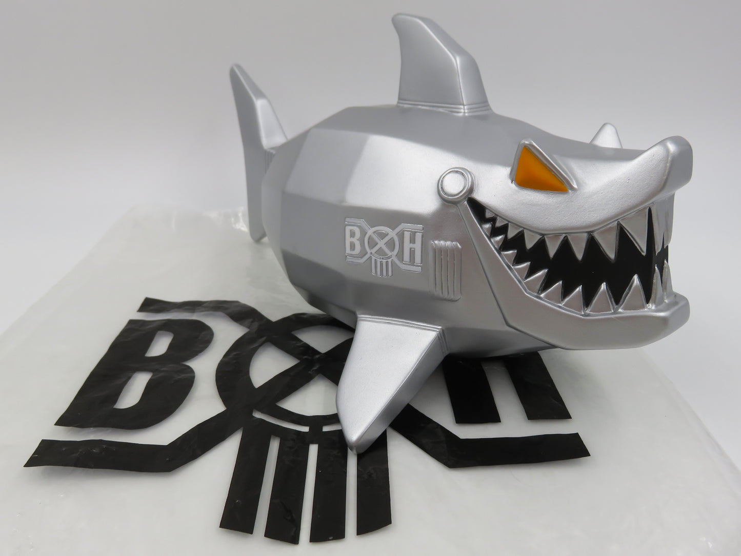 BOUNTY HUNTER Sameru-Kun Vinyl Shark Figure - Bounty Hunter Toys, Inc. (2001) #24/110 Loose Designer Art Toy