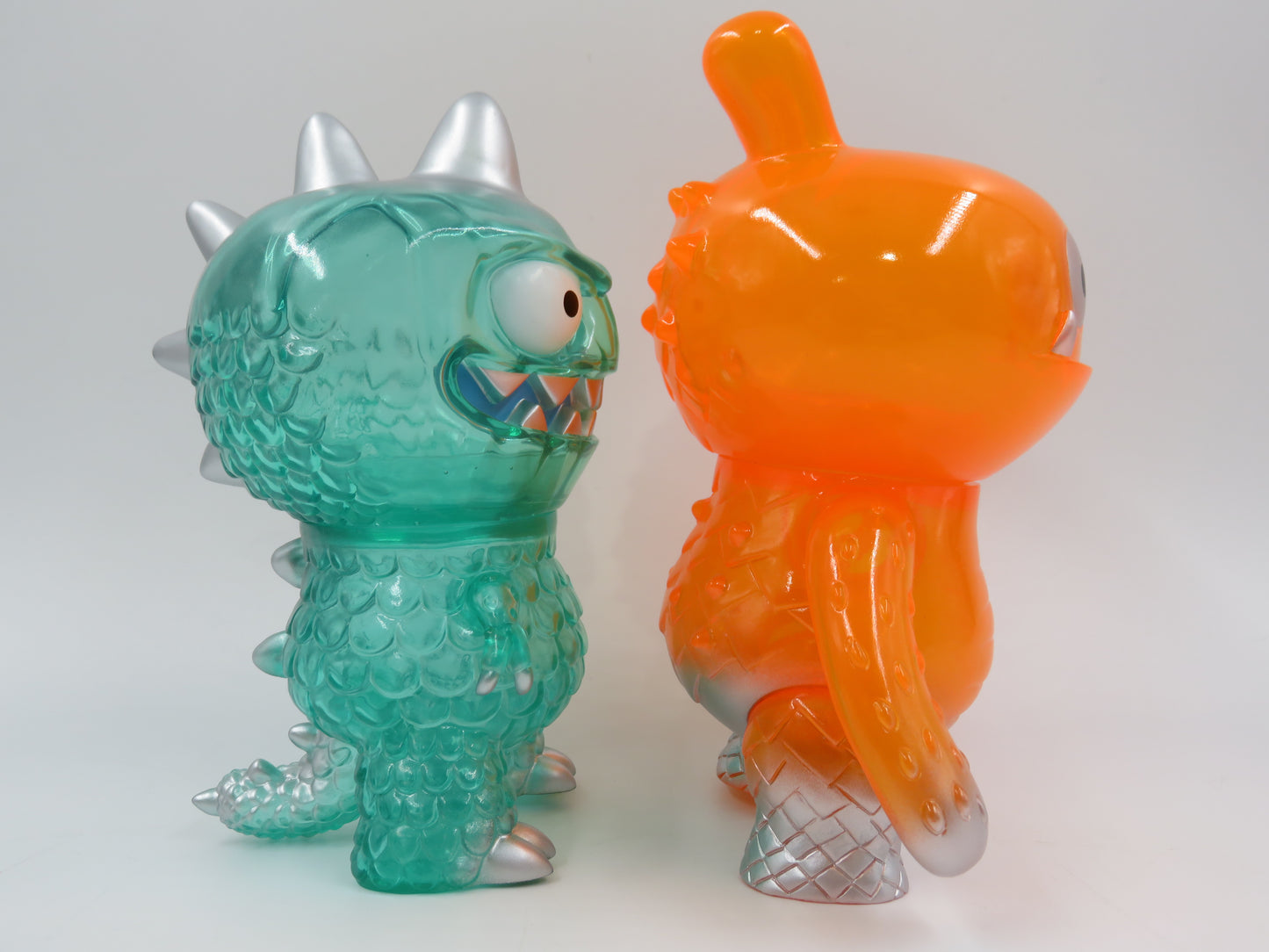 DAVID HORVATH Chupacabra & Wage Sofubi Kaiju Figures- Intheyellow & Wonderwall (2007-08) Loose Art Toys