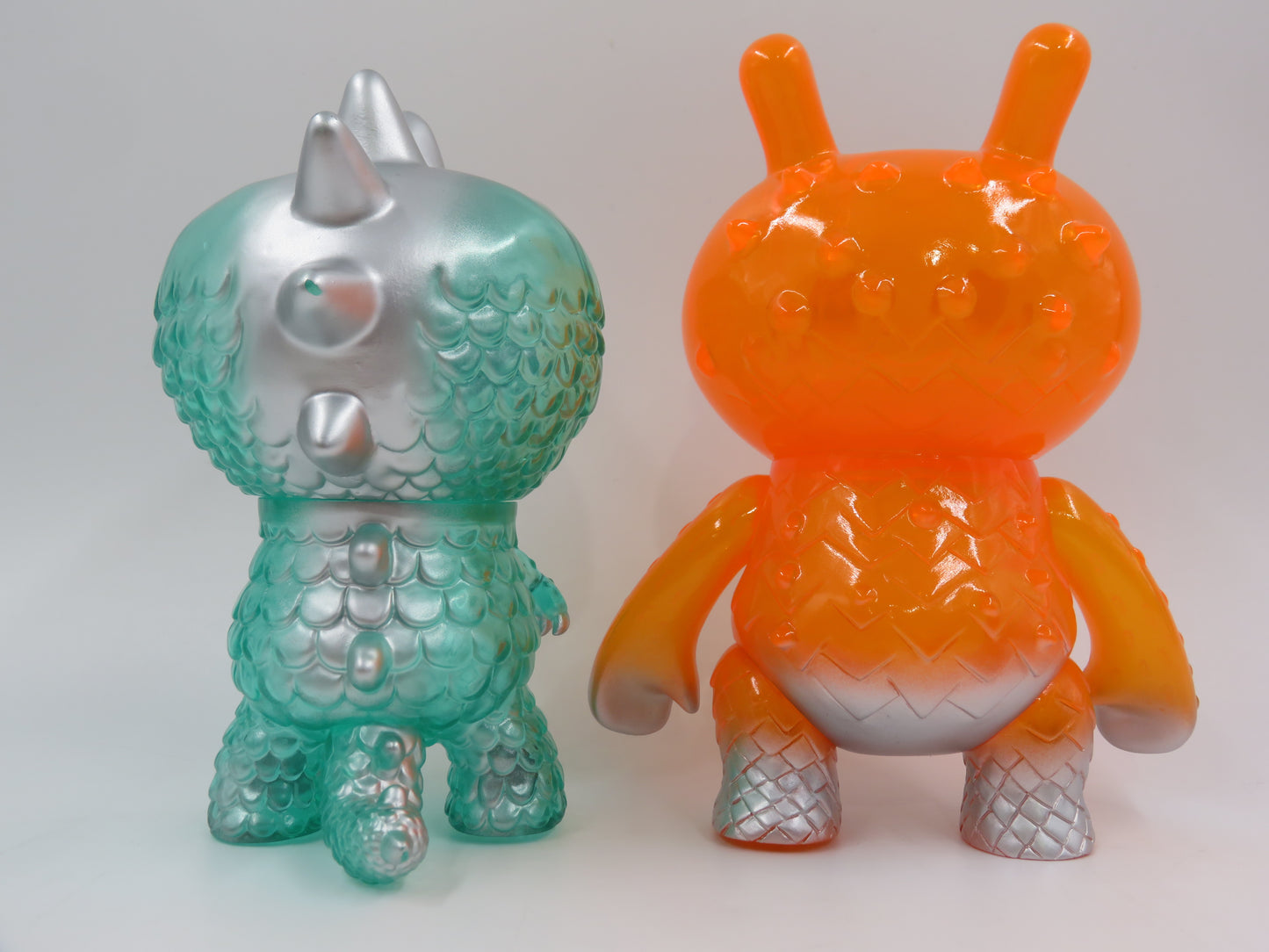 DAVID HORVATH Chupacabra & Wage Sofubi Kaiju Figures- Intheyellow & Wonderwall (2007-08) Loose Art Toys