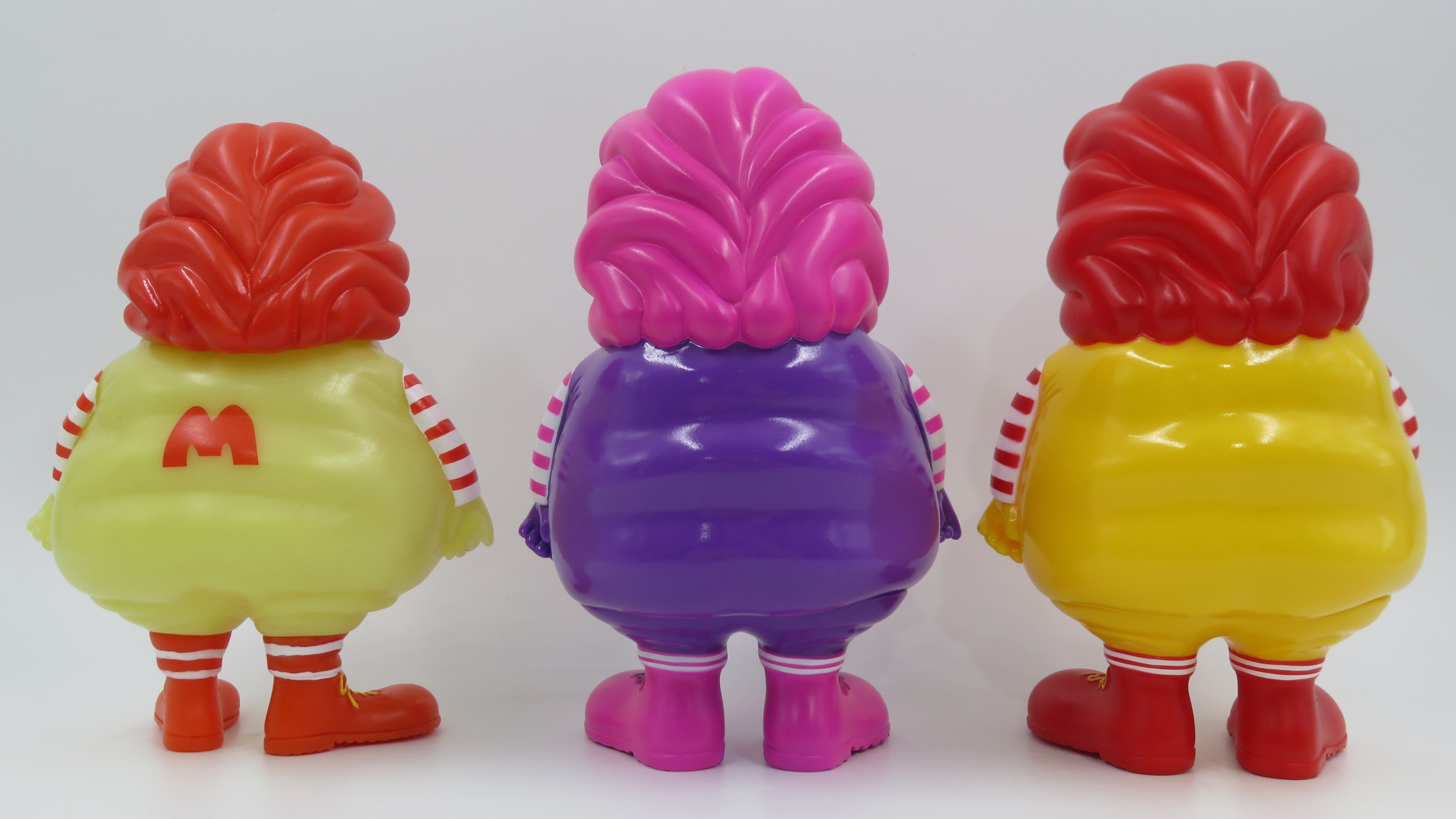 POPAGANDA MC Supersized Vinyl Figure Lot of (3) - Ron English x Secret Base Designer Art Toys