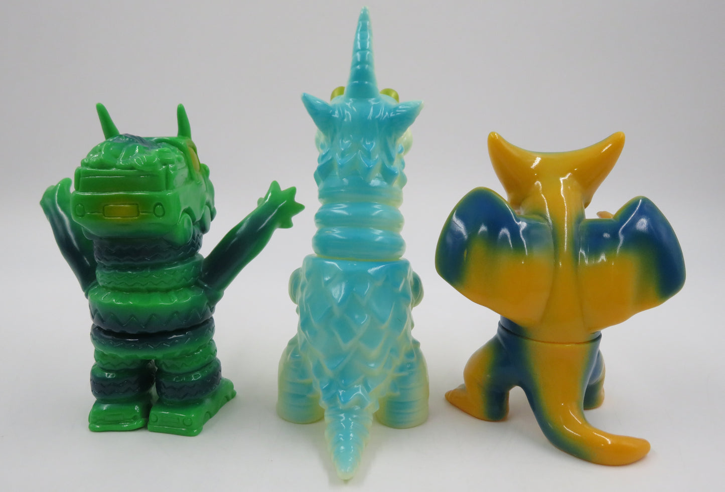 SOFUBI Smogun/Dragamel/Deathra Kaiju Figures - Gargamel (2000s) Loose Japanese Art Toys