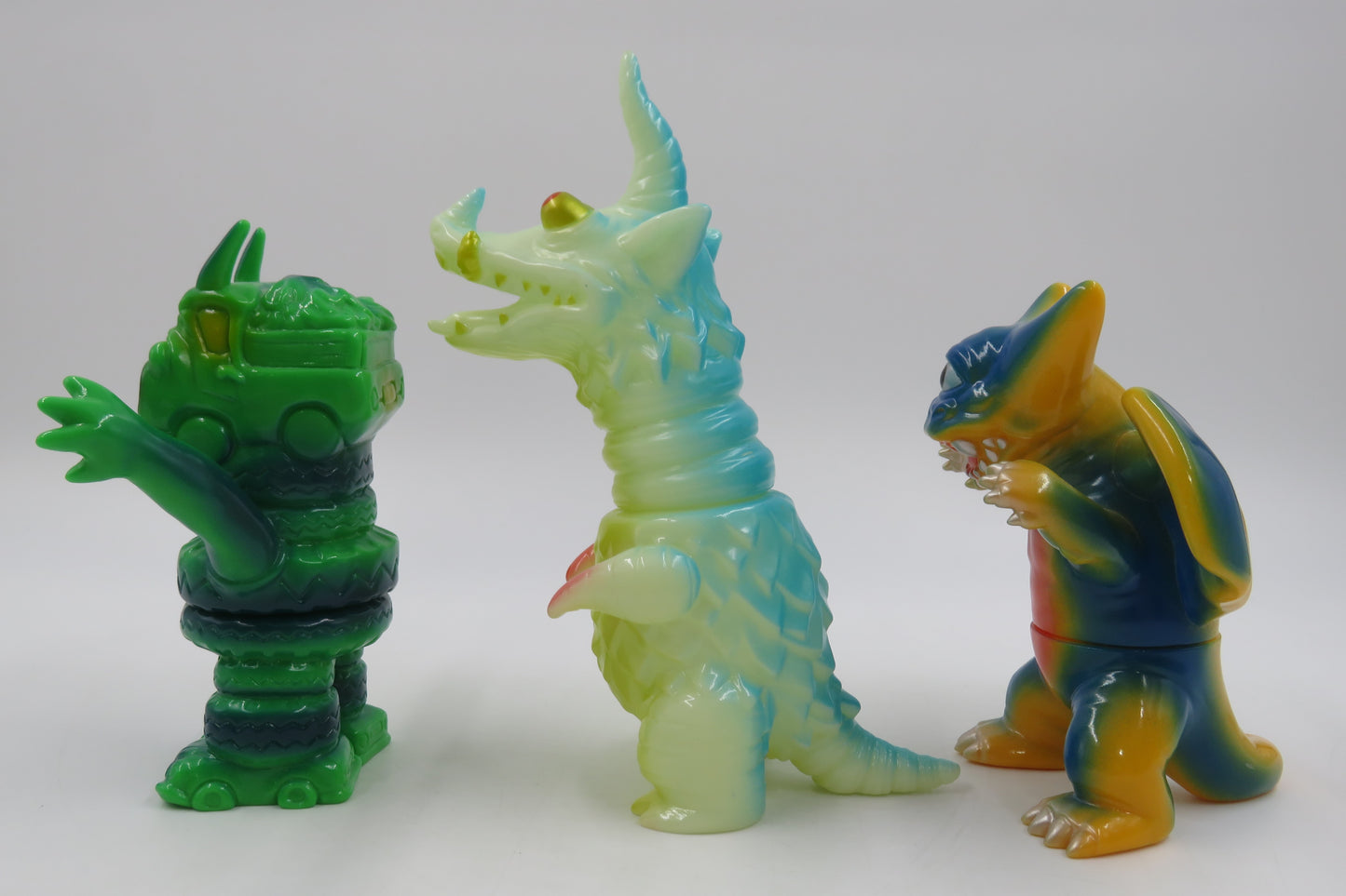 SOFUBI Smogun/Dragamel/Deathra Kaiju Figures - Gargamel (2000s) Loose Japanese Art Toys