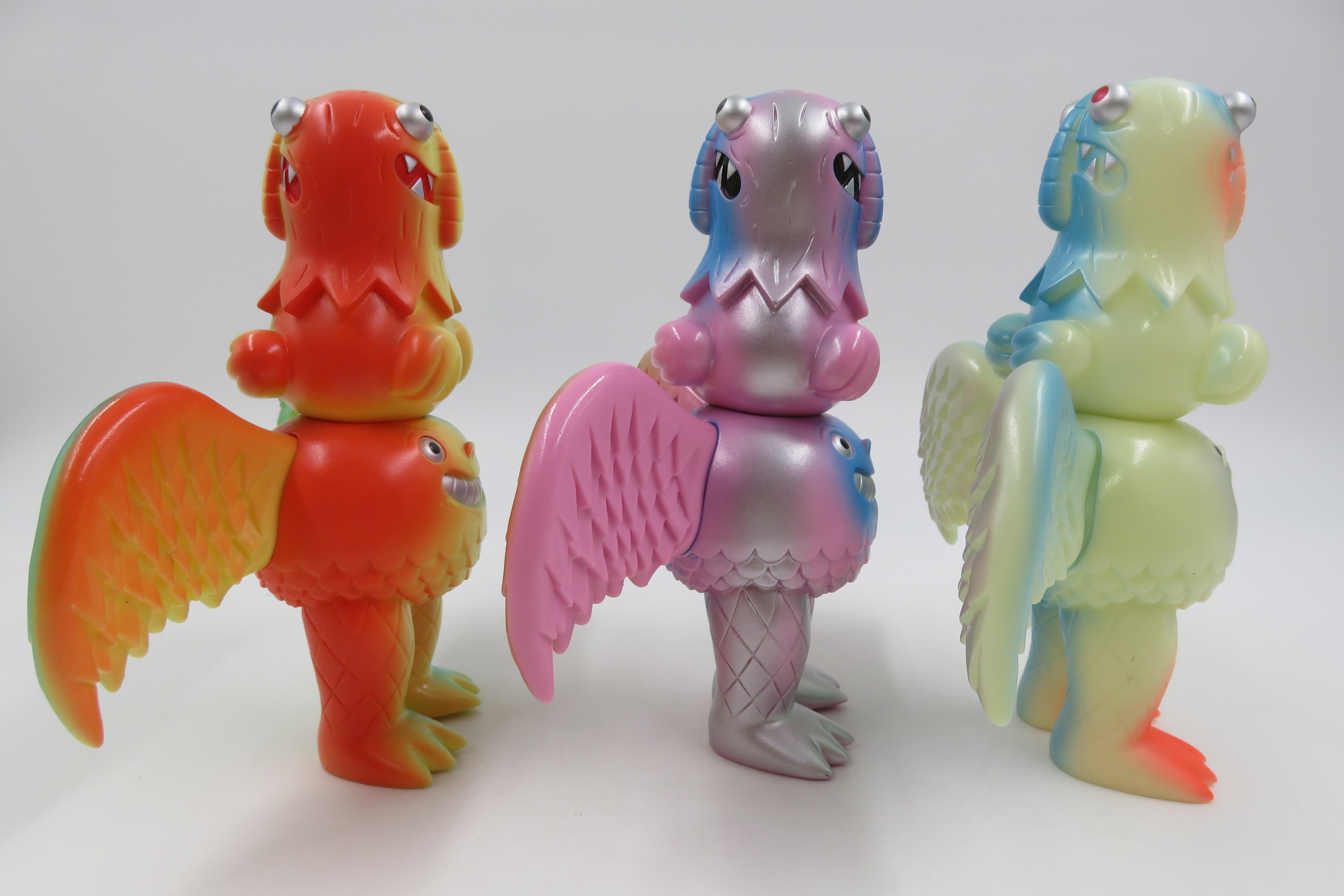 KAIJU FOR GROWN UPS Tankizaado Original/Pink/GID Sofubi Figures - Tim Biskup x Wonderwall (2007) Loose Art Toys