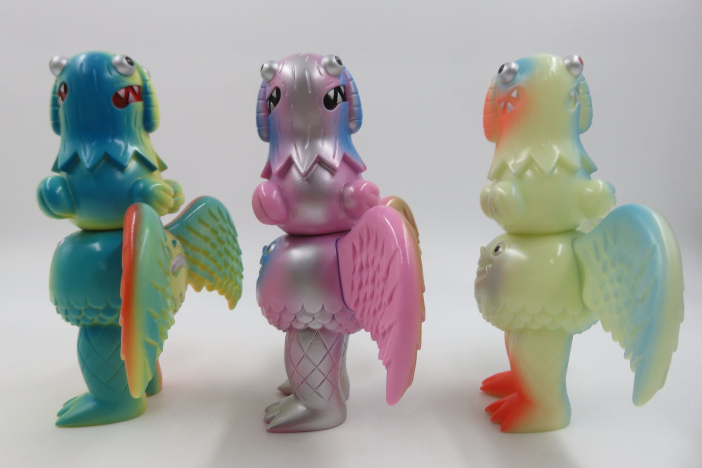 KAIJU FOR GROWN UPS Tankizaado Original/Pink/GID Sofubi Figures - Tim Biskup x Wonderwall (2007) Loose Art Toys