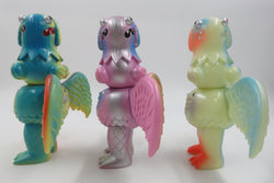 KAIJU FOR GROWN UPS Tankizaado Original/Pink/GID Sofubi Figures - Tim Biskup x Wonderwall (2007) Loose Art Toys