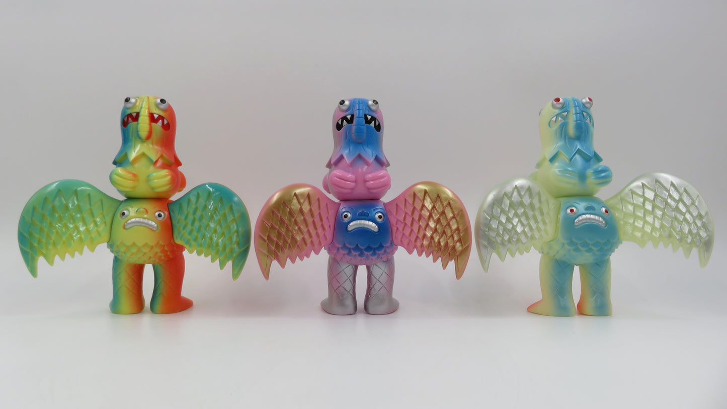 KAIJU FOR GROWN UPS Tankizaado Original/Pink/GID Sofubi Figures - Tim Biskup x Wonderwall (2007) Loose Art Toys