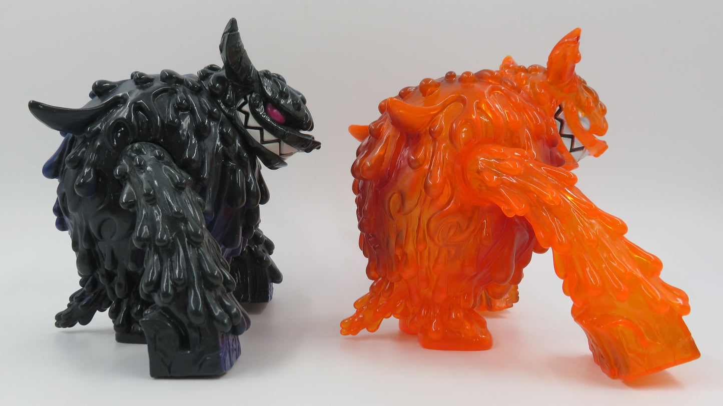 KAIJU FOR GROWN UPS Magman Green With Envy & Orange - Touma x Wonderwall (2007) Loose Art Toys