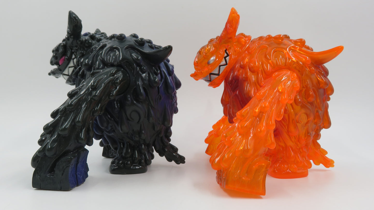 KAIJU FOR GROWN UPS Magman Green With Envy & Orange - Touma x Wonderwall (2007) Loose Art Toys