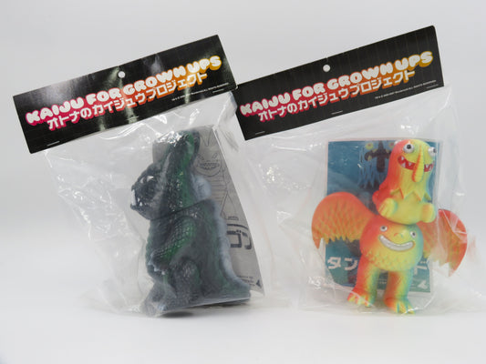 KAIJU FOR GROWN UPS Usagi-Gon & Tankizaado Sofubi Figures - Tim Biskup/Frank Kozik x Wonderwall (2007) Loose Art Toys