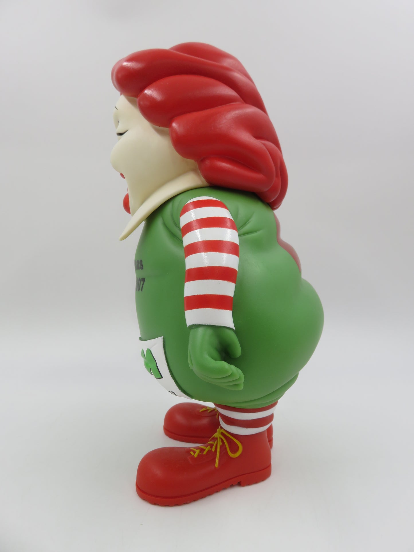 POPAGANDA MC Supersized Christmas 10" Vinyl Figure - Ron English x Secret Base (2007) Art Toy