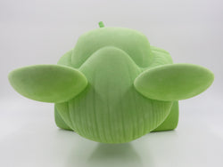 THE BIRD IS THE WORD (Mickey Mao) Green Flocked Bust - Frank Kozik (2009) Limited Edition Designer Art Toy