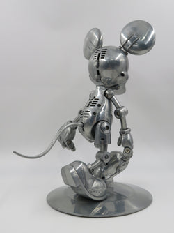 DISNEY Future Mickey Mouse Retro Figure - Hajime Sorayama x Tomy (2005) #766 Limited Edition Designer Art Toy