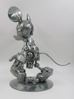 DISNEY Future Mickey Mouse Retro Figure - Hajime Sorayama x Tomy (2005) #766 Limited Edition Designer Art Toy