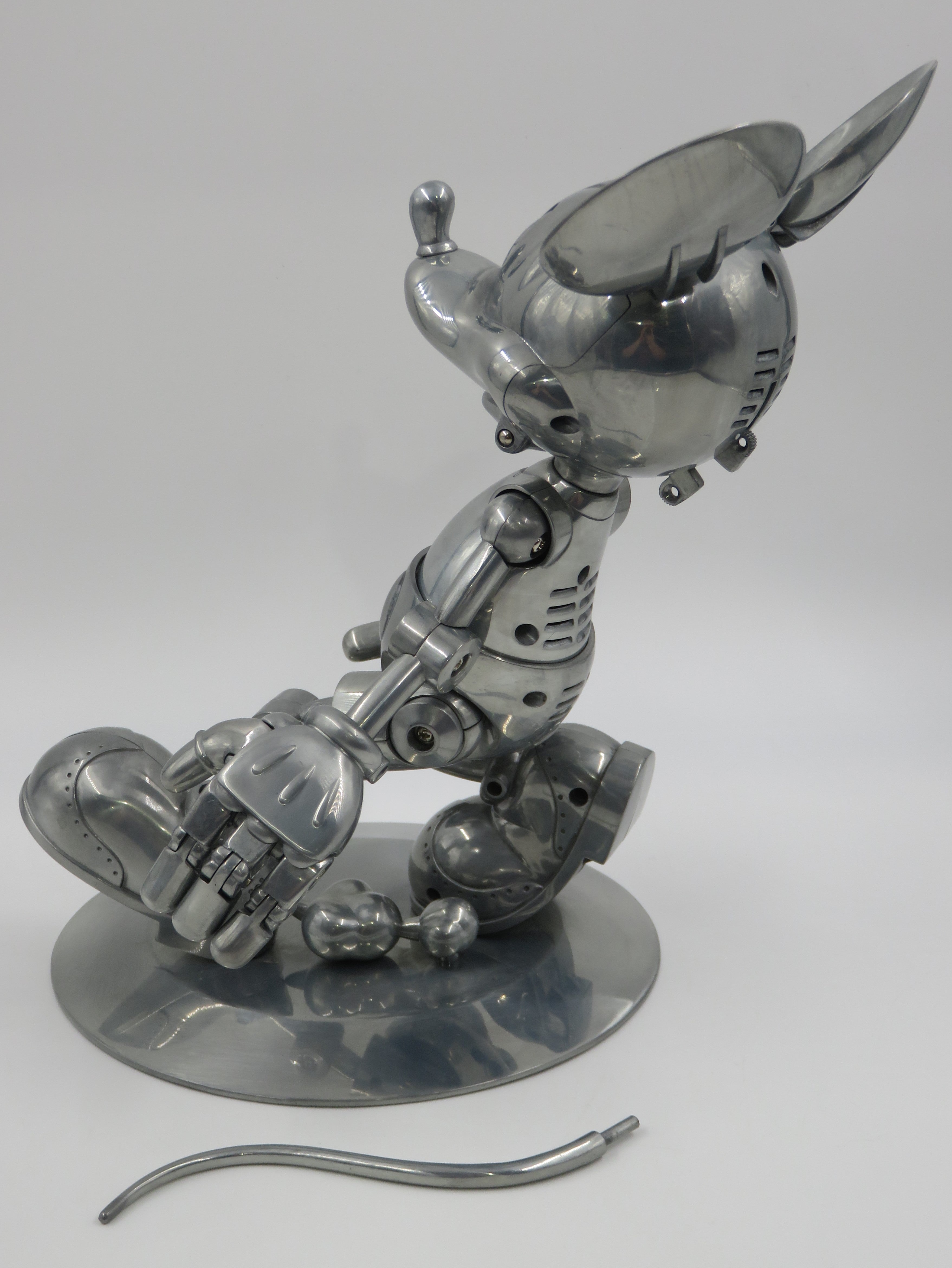 DISNEY Future Mickey Mouse Retro Figure - Hajime Sorayama x Tomy (2005) #766 Limited Edition Designer Art Toy