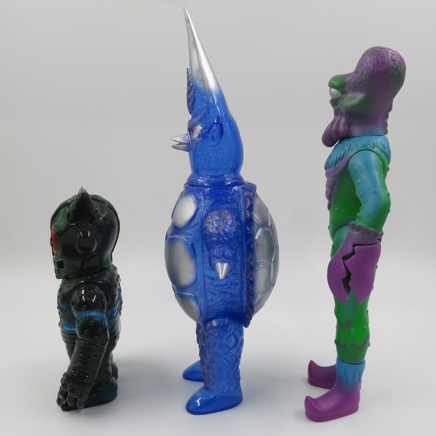 Assorted Kaiju Japanese Sofubi Figures - RealxHead/Max Toy/CollectionDX (2000s) Loose Art Toys