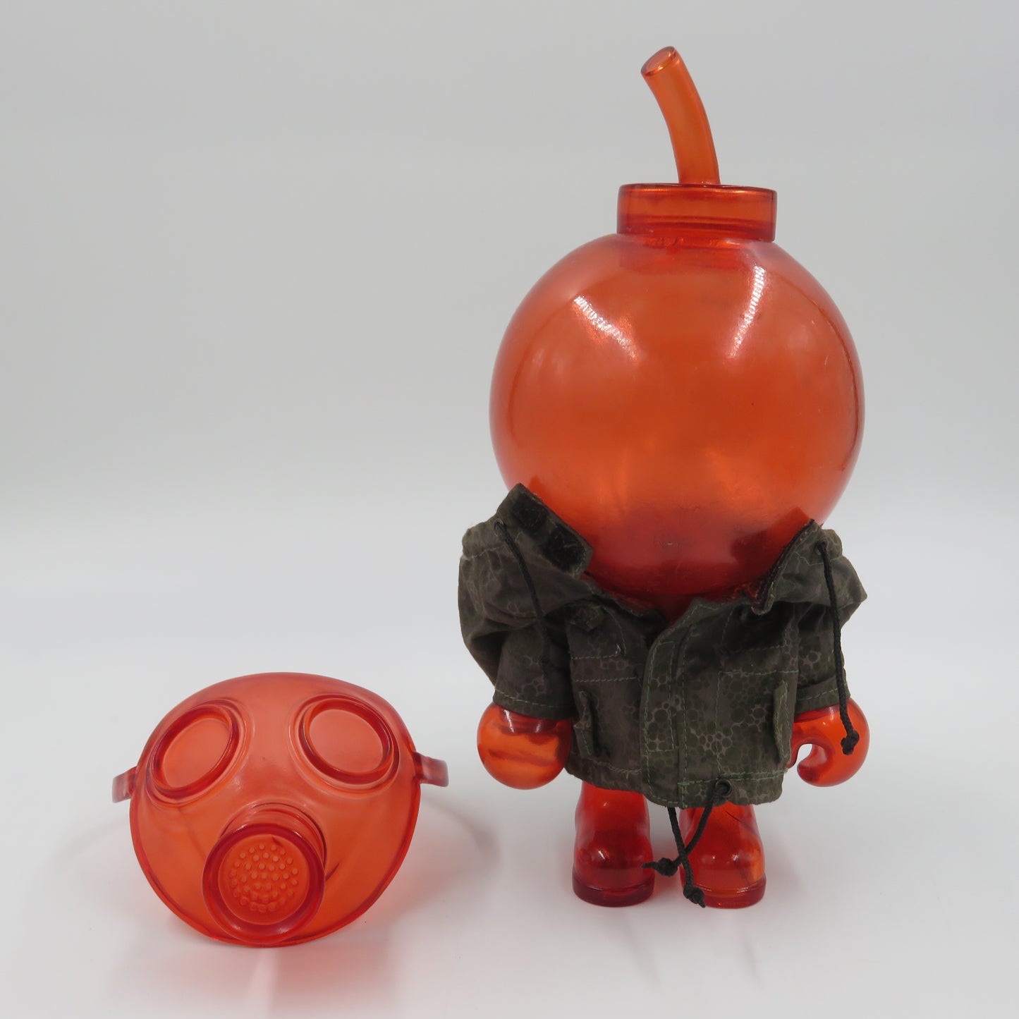 BUD "Invisible Mask" & Touma Toyer Figures - Jamungo & Toy2r (2004) Loose Designer Art Toy