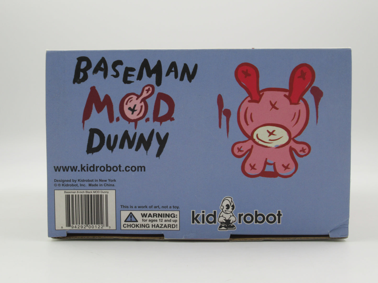 DUNNY M.O.D. (Black) 8" Figure - Gary Baseman x Kidrobot (2005) Limited Edition Designer Art Toy