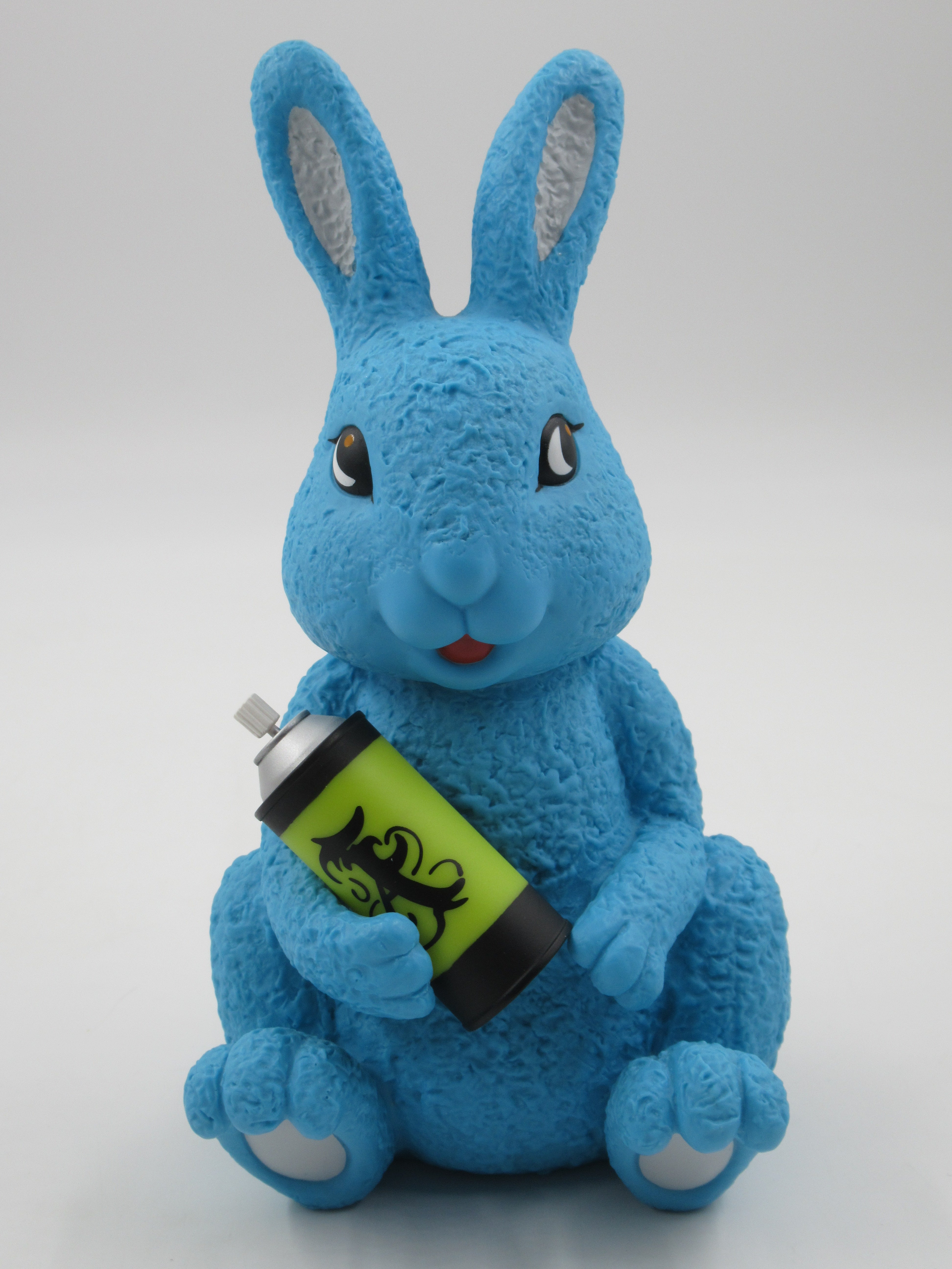 LADY AIKO Blue Bunny Vinyl Figure - Aiko Nakagawa x Kidrobot (2008) Limited Edition Designer Art Toy