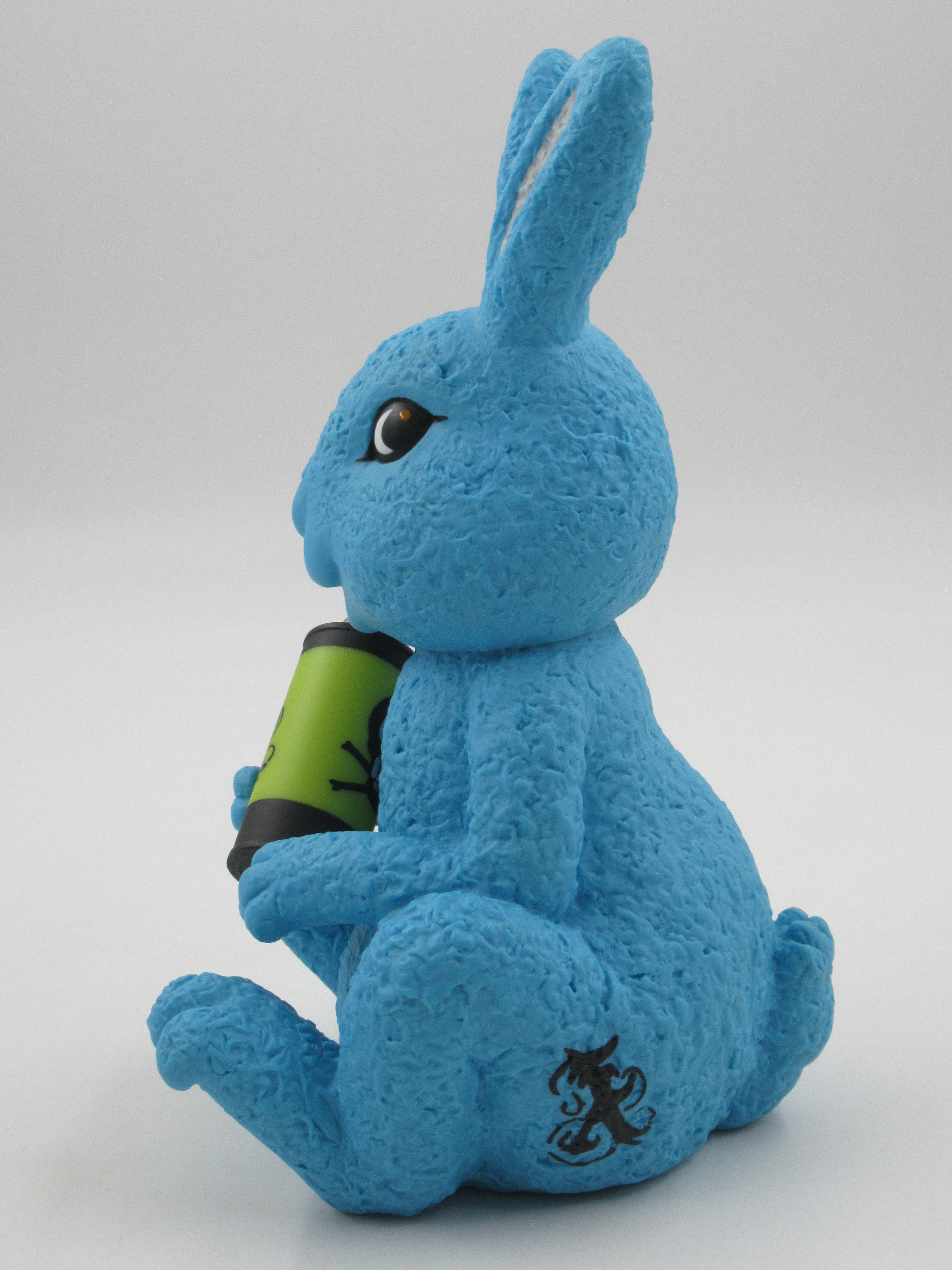 LADY AIKO Blue Bunny Vinyl Figure - Aiko Nakagawa x Kidrobot (2008) Limited Edition Designer Art Toy