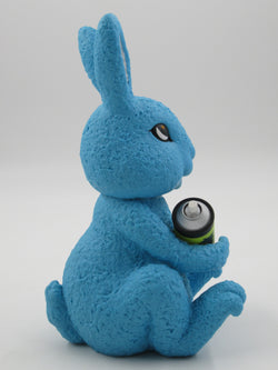 LADY AIKO Blue Bunny Vinyl Figure - Aiko Nakagawa x Kidrobot (2008) Limited Edition Designer Art Toy