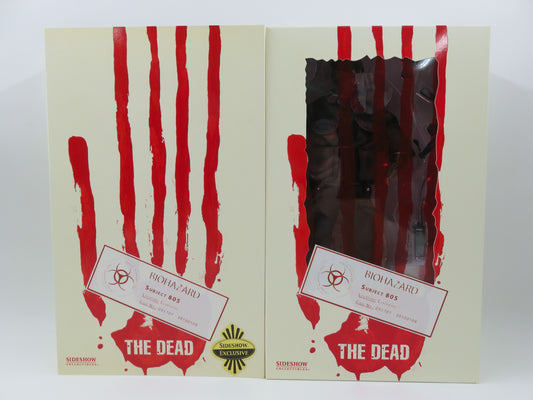 THE DEAD Subject 805 Tactical Containment Zombie Exclusive Figure - Sideshow Collectibles (2008) Horror Collectible